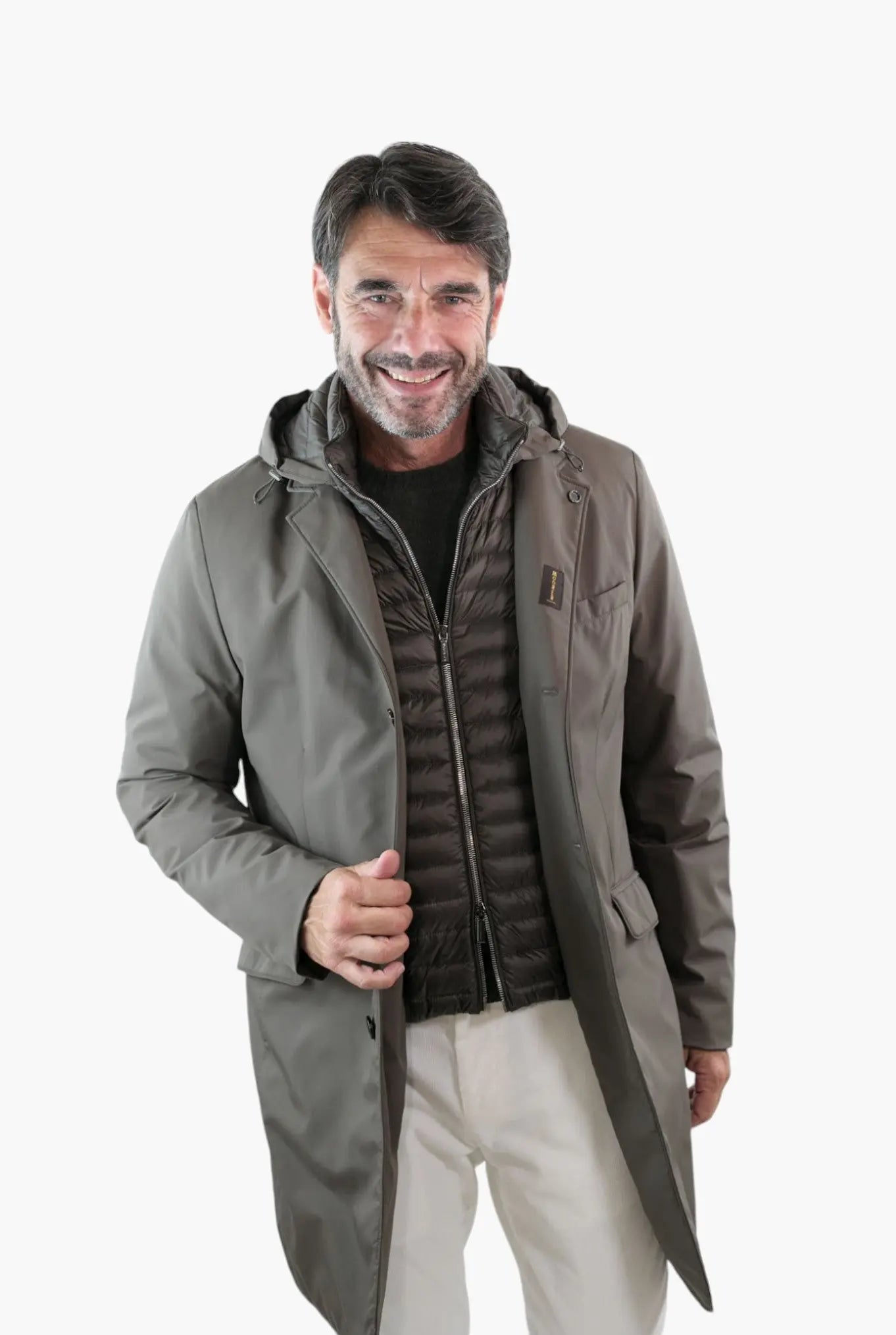 Cappotto Impermeabile mod. Redon col. Visone - Guarino Store