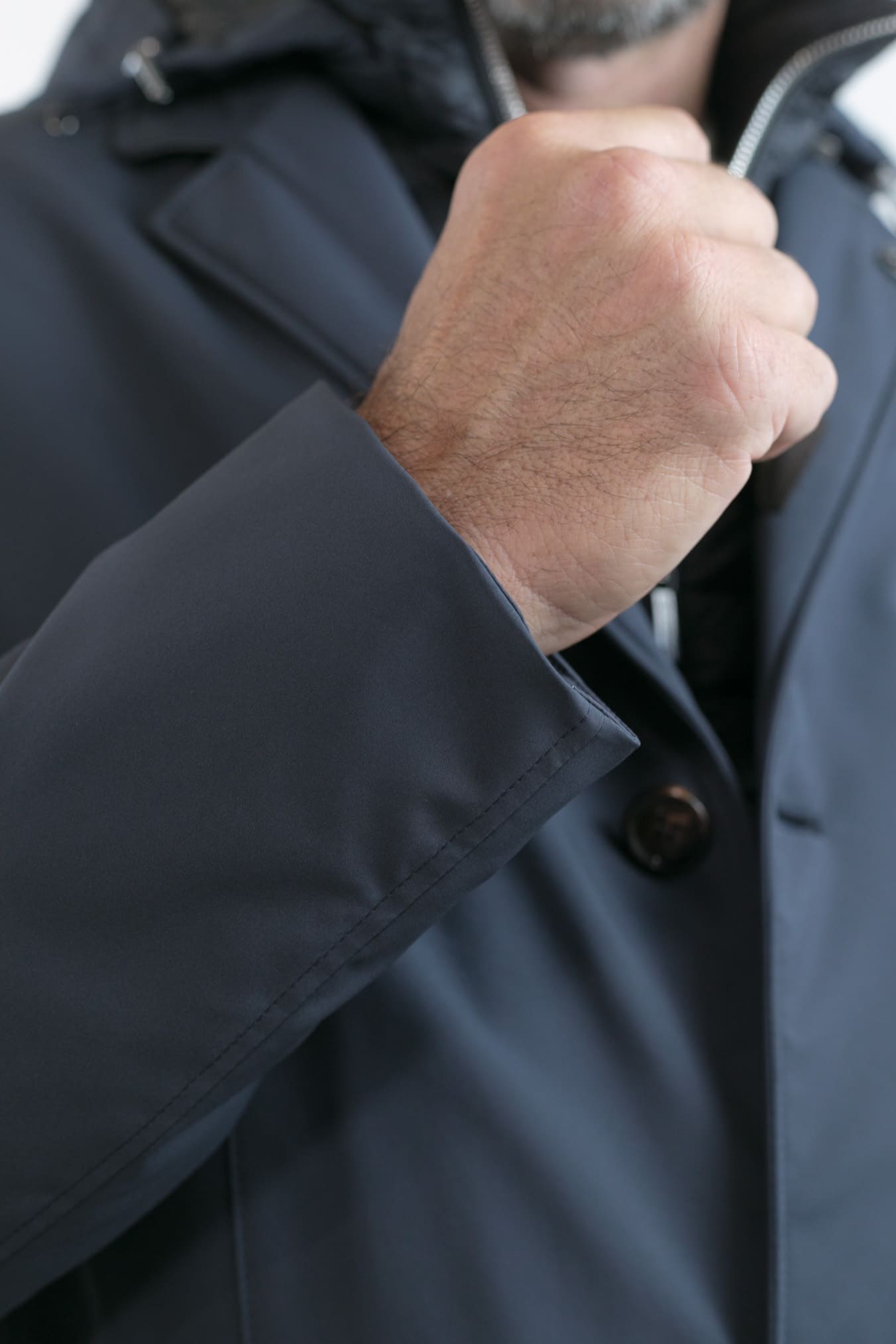 Cappotto Impermeabile mod. Redon Blu Navy - Guarino Store