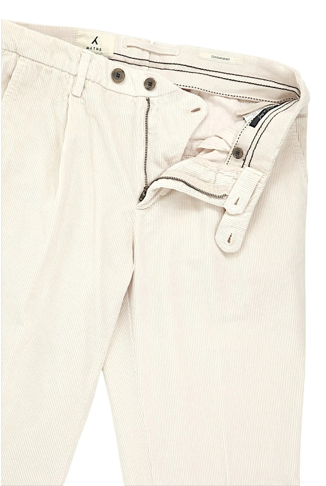 Pantaloni Velluto Bianco - Guarino Store