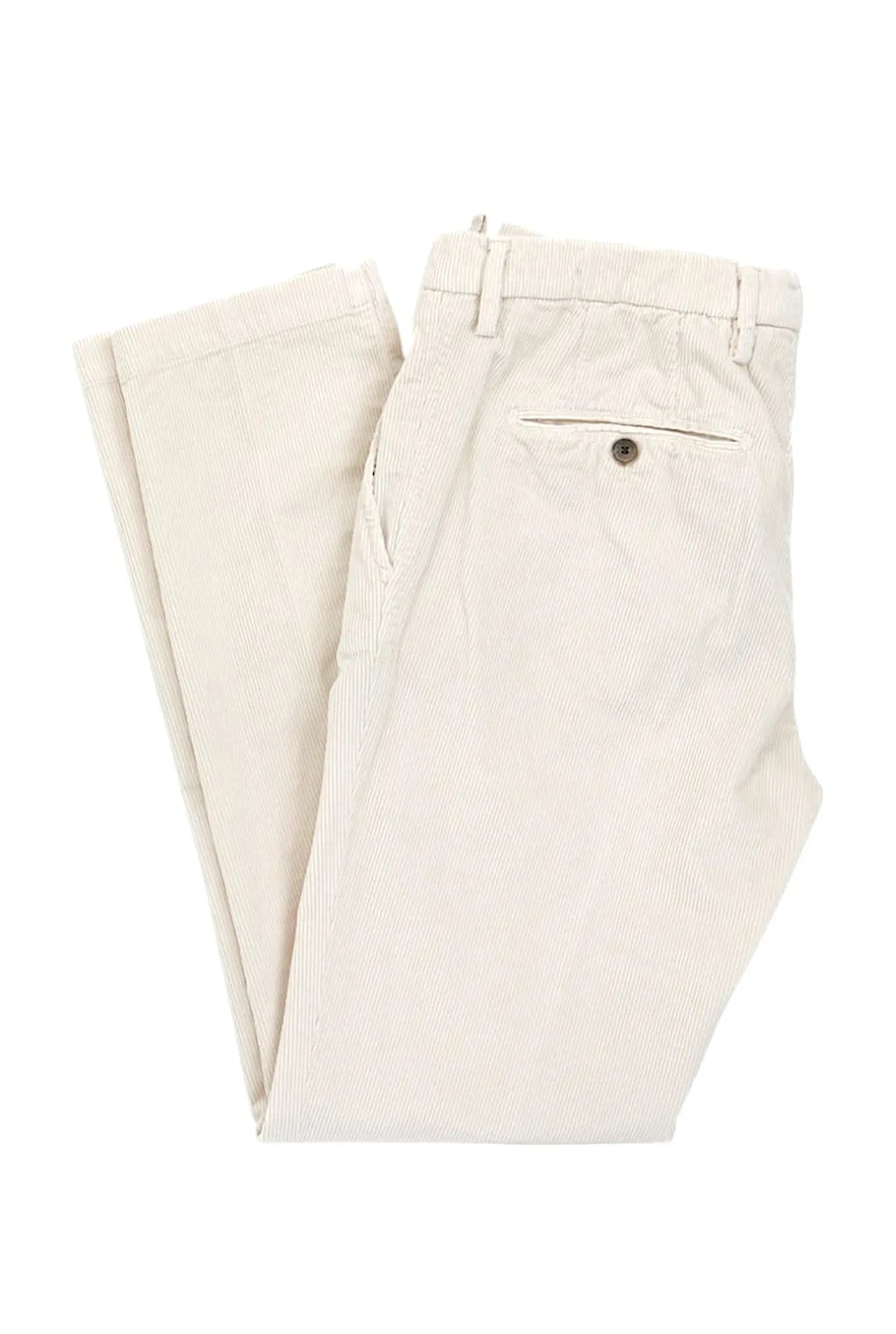 Pantaloni Velluto Bianco - Guarino Store