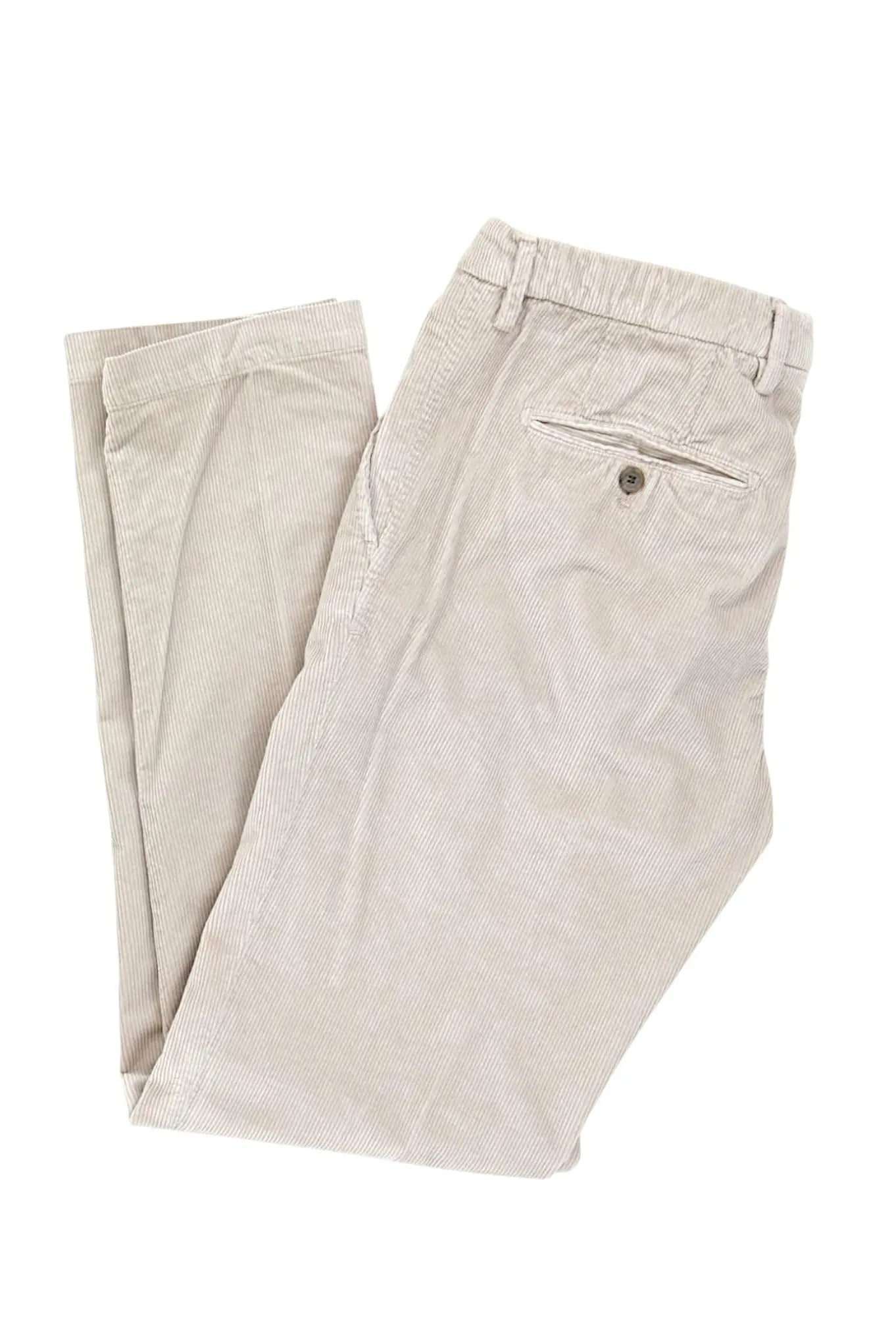 Pantaloni Velluto Beige - Guarino Store