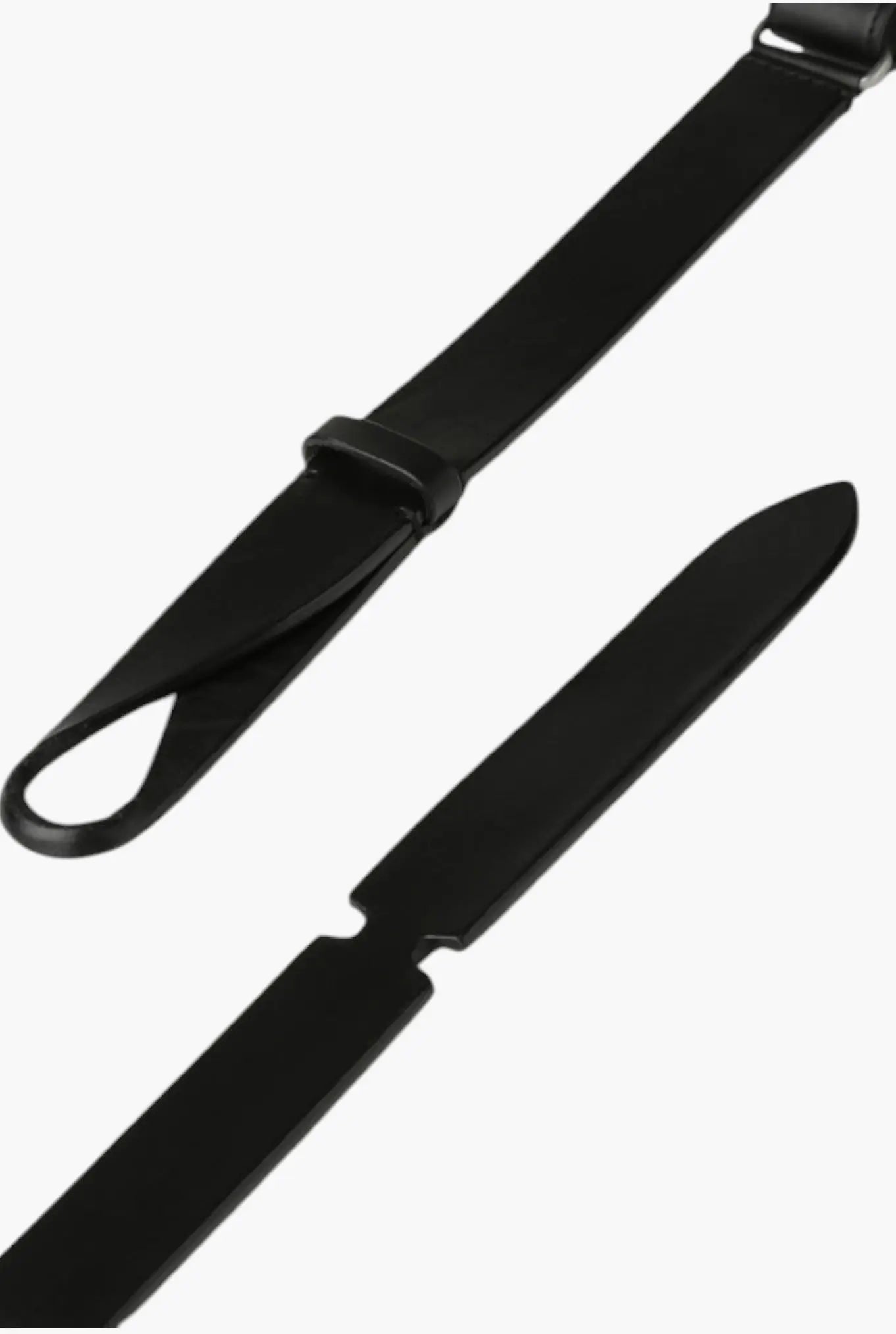 Cintura NOBUCKLE Bull Cuoio Nero - Guarino Store