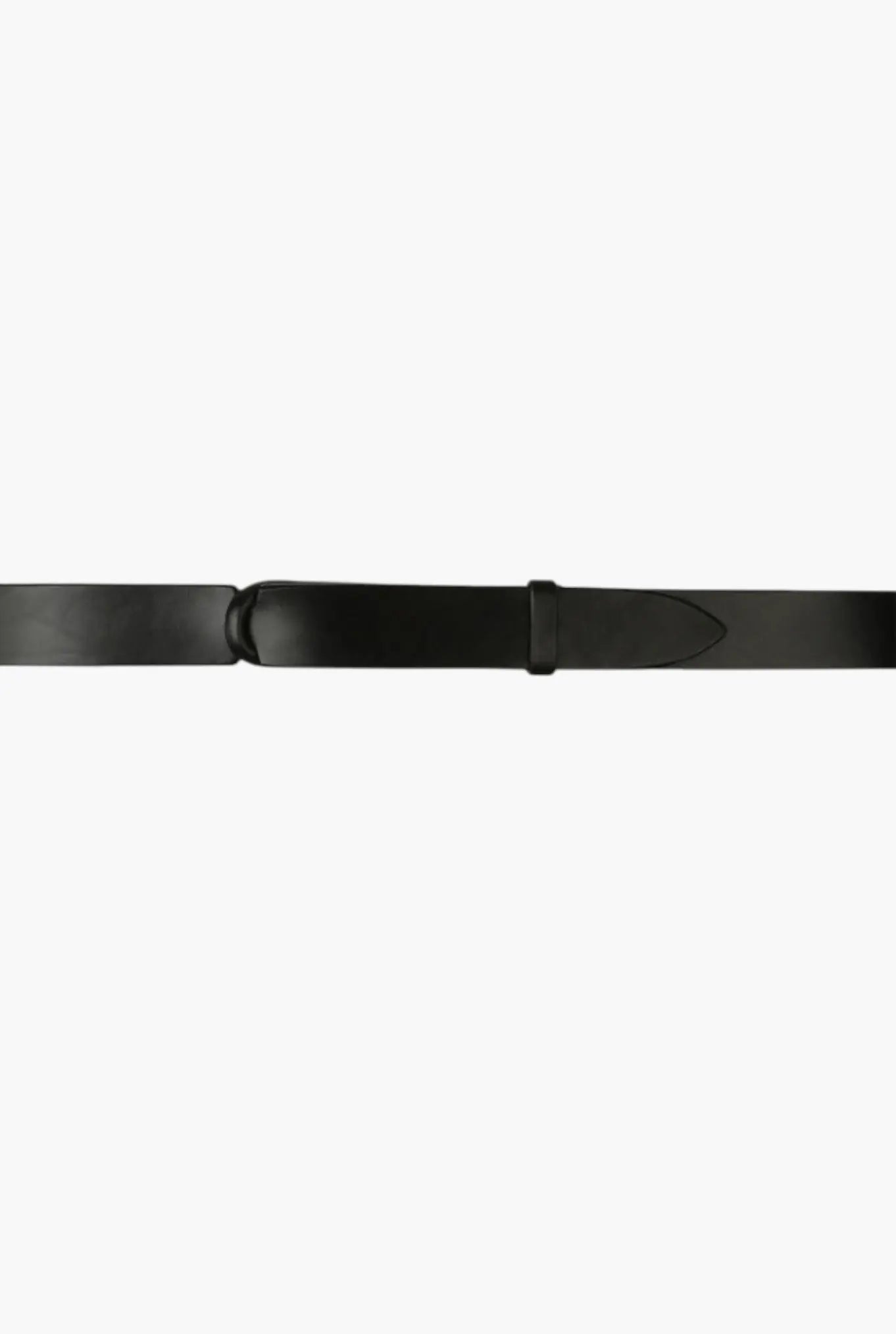 Cintura NOBUCKLE Bull Cuoio Nero - Guarino Store