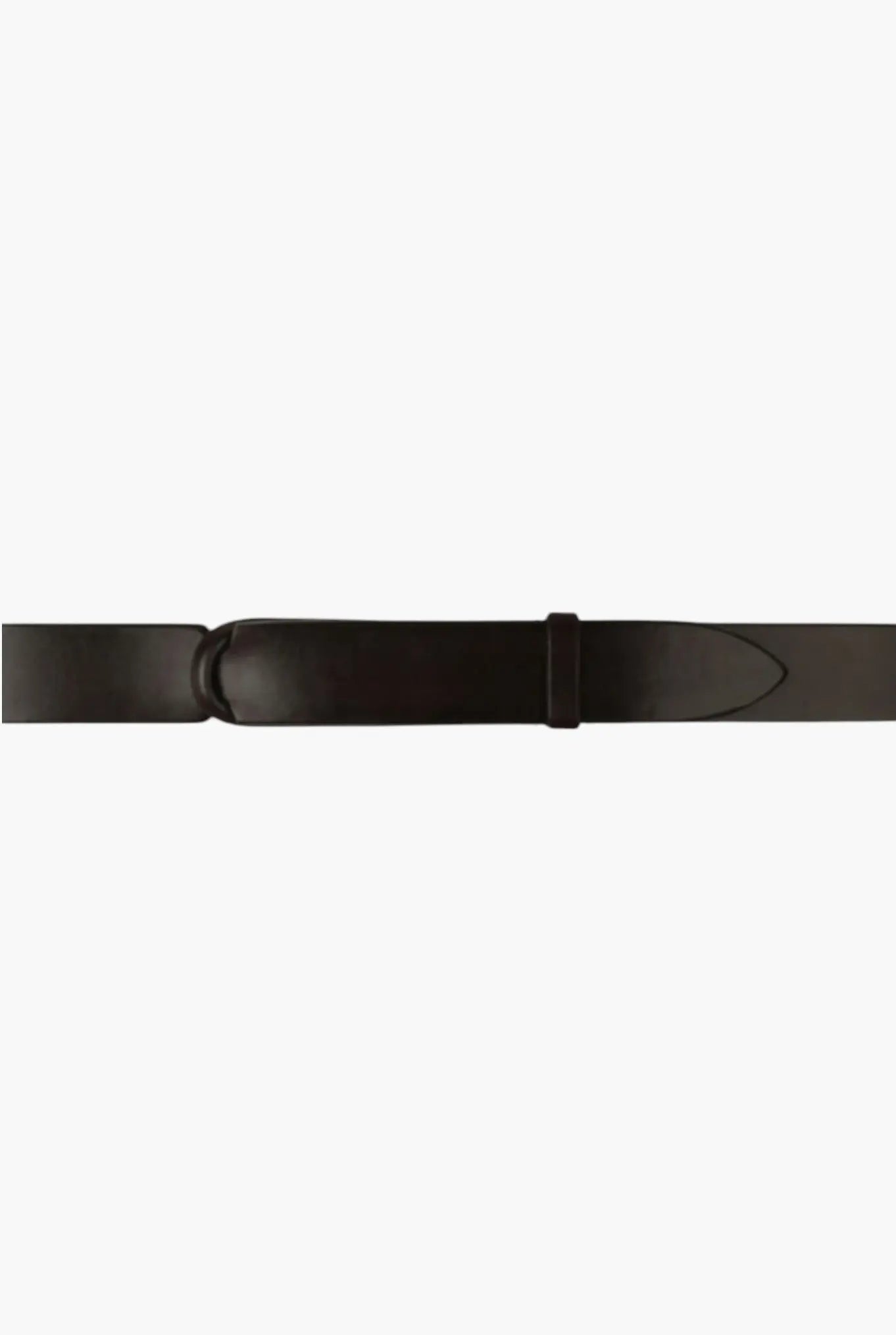 Cintura NOBUCKLE Bull Cuoio Testa di Moro - Guarino Store