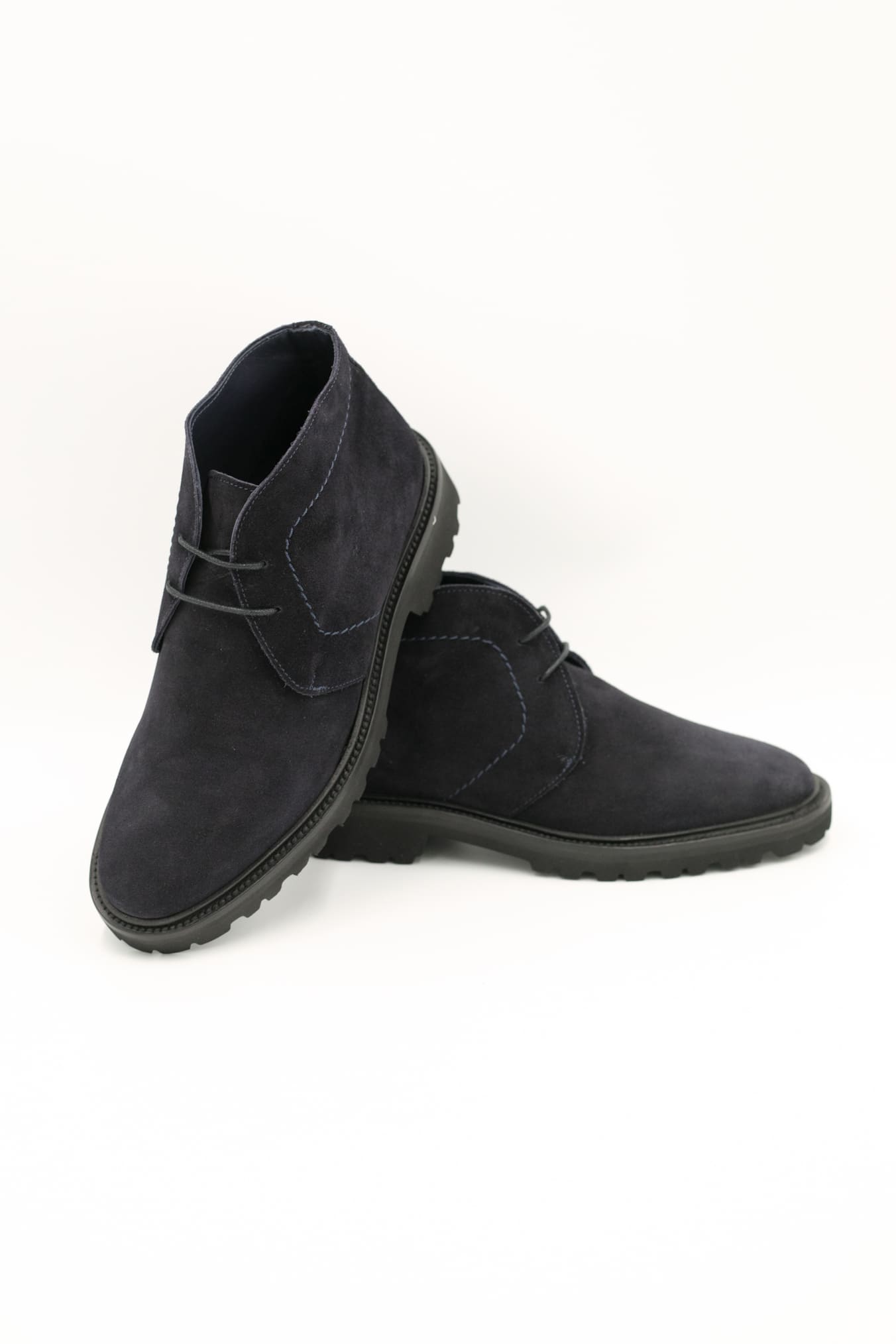Polacchine Suede Blu Scuro - Guarino Store