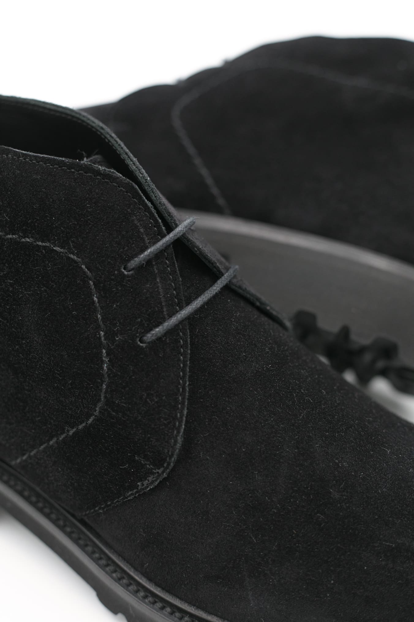 Polacchine Suede Nero - Guarino Store