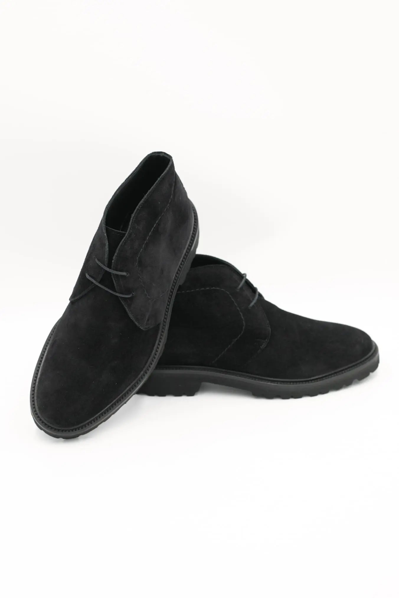 Polacchine Suede Nero - Guarino Store