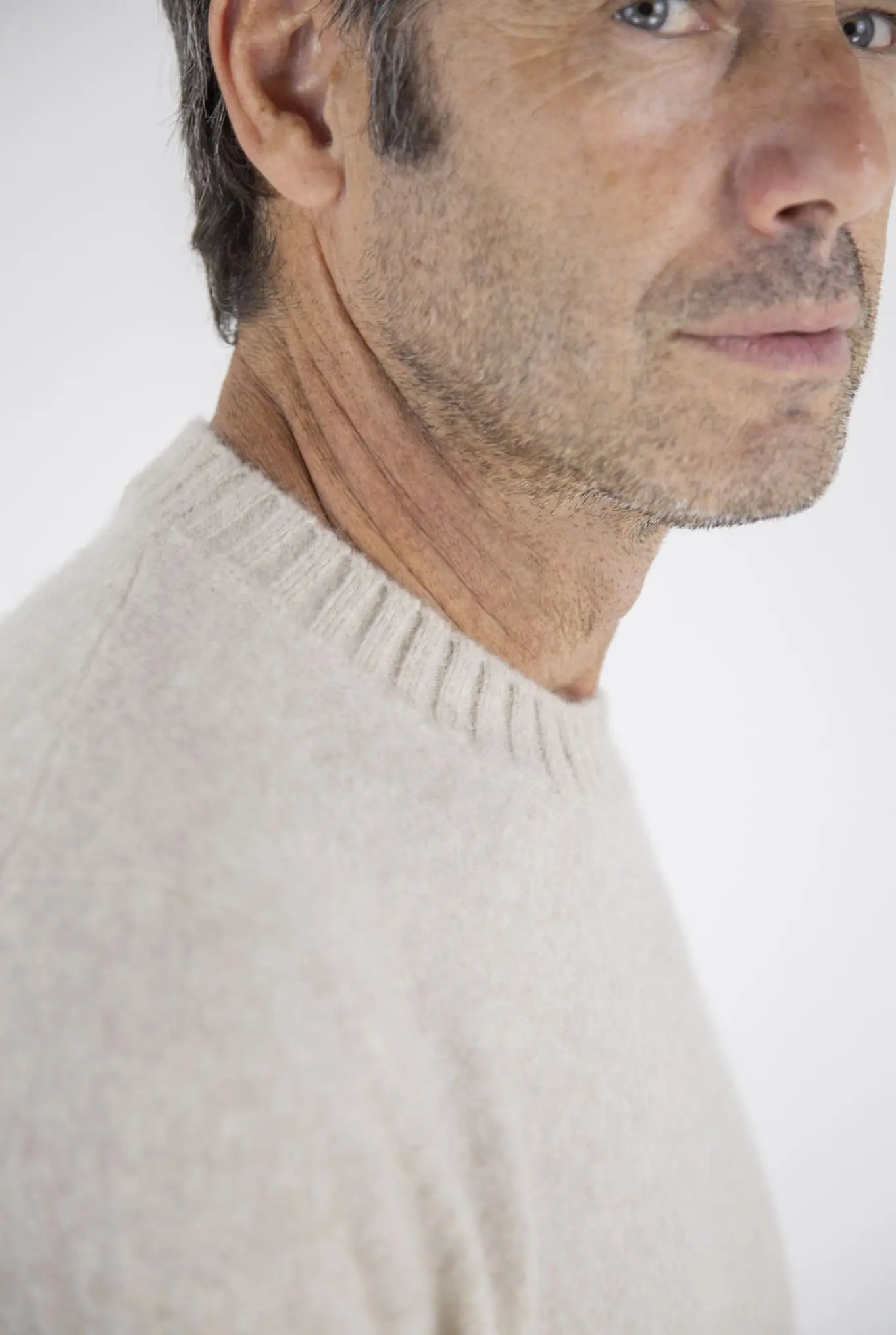 Girocollo Cashmere e Seta Burro - Guarino Store