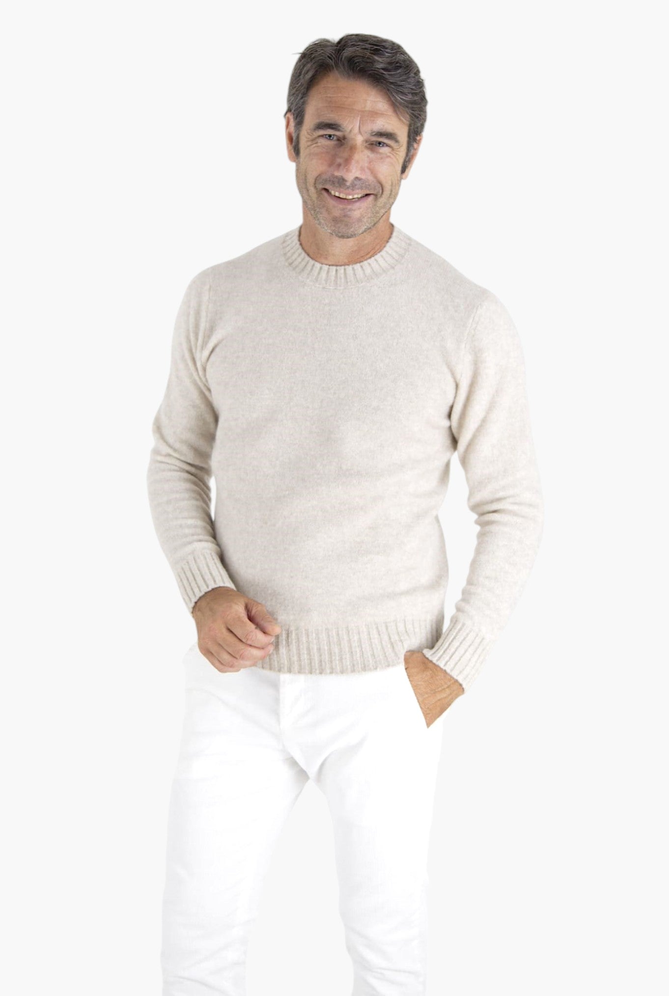 Girocollo Cashmere e Seta Burro - Guarino Store