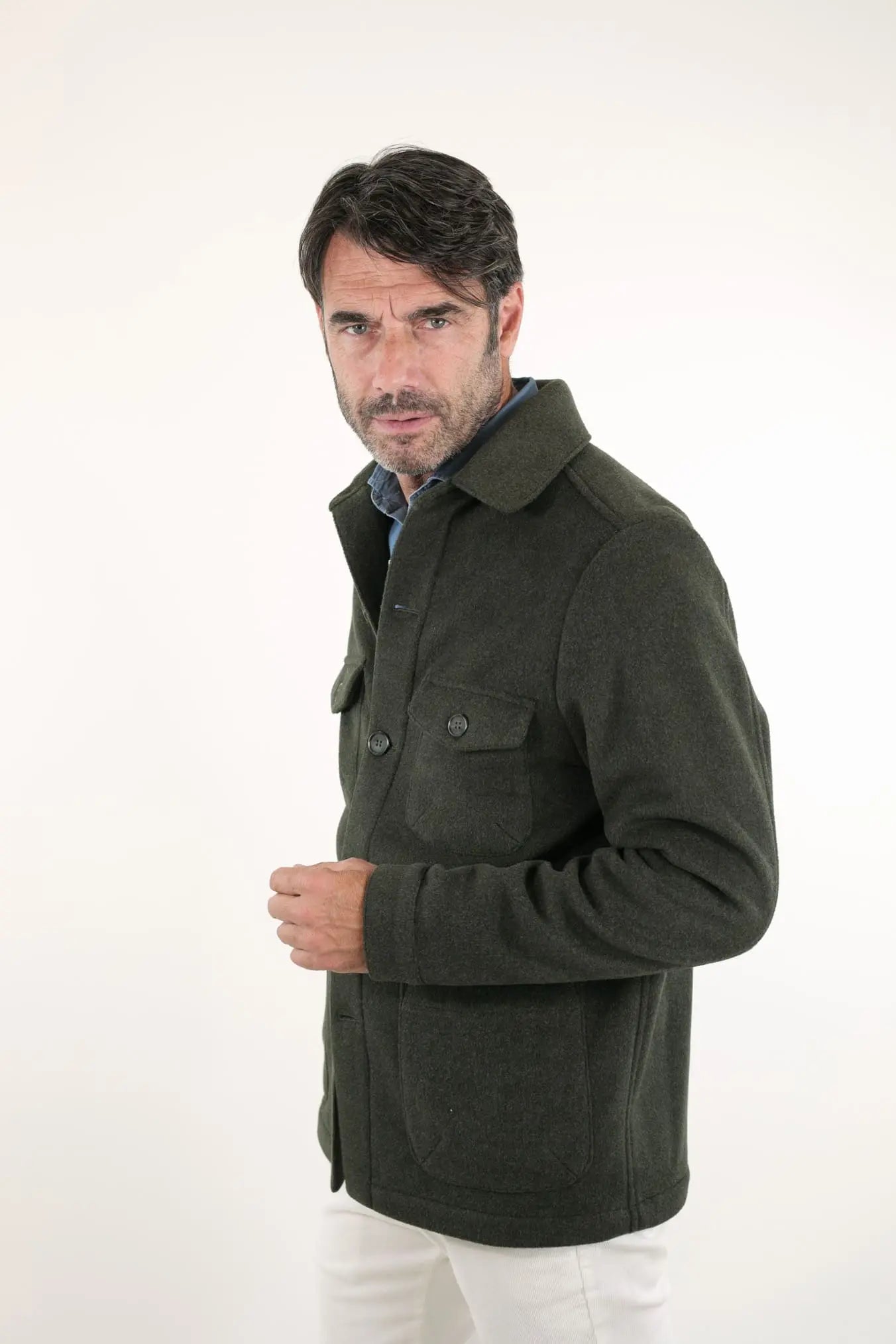 Overshirt Verde - Guarino Store