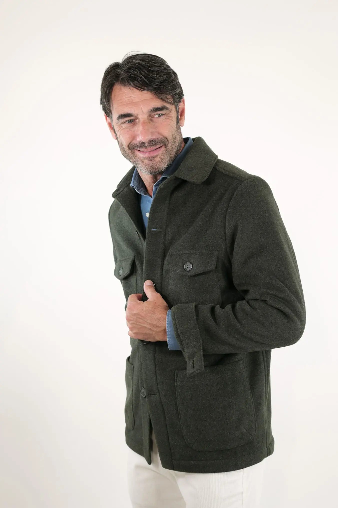 Overshirt Verde - Guarino Store