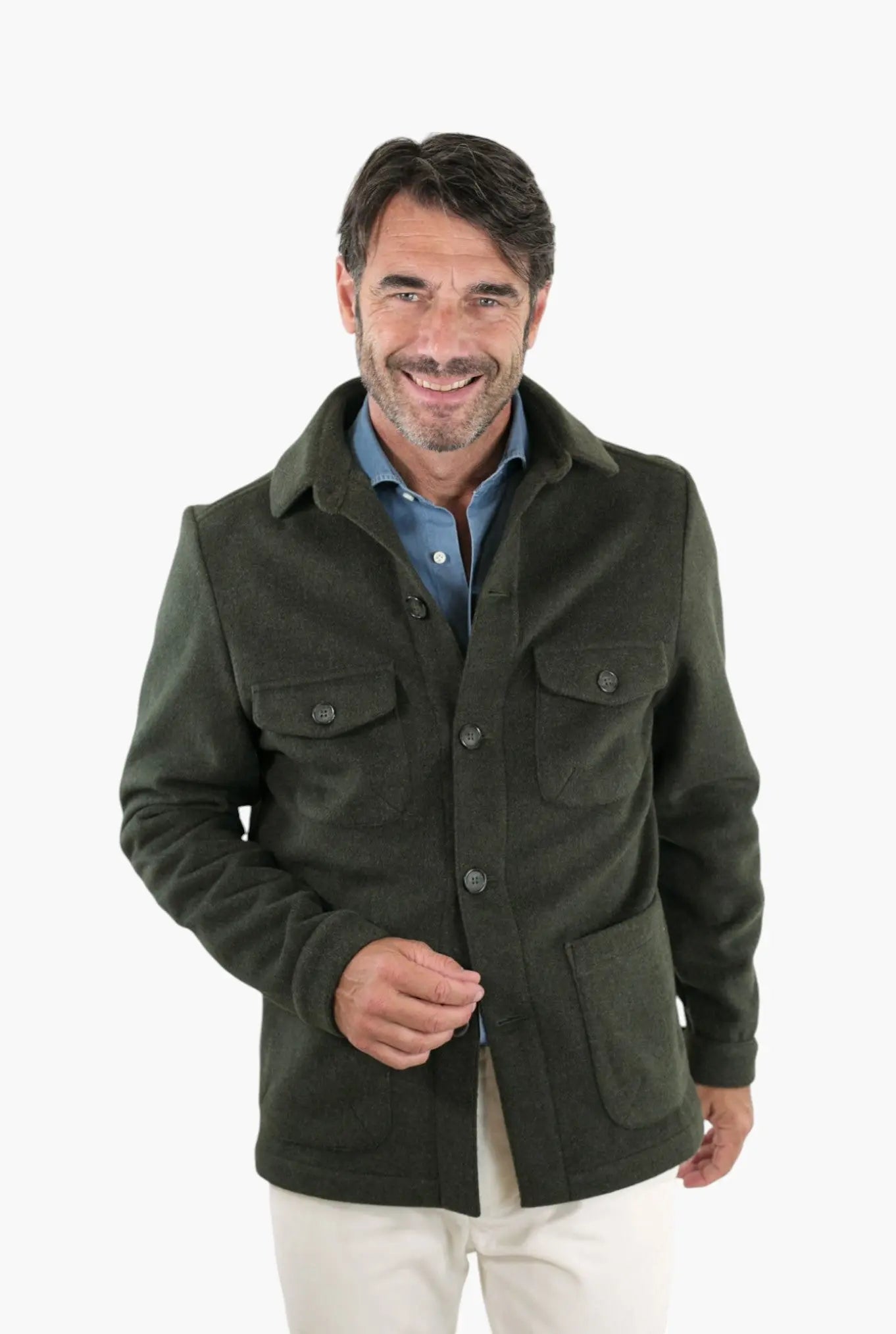 Overshirt Verde - Guarino Store