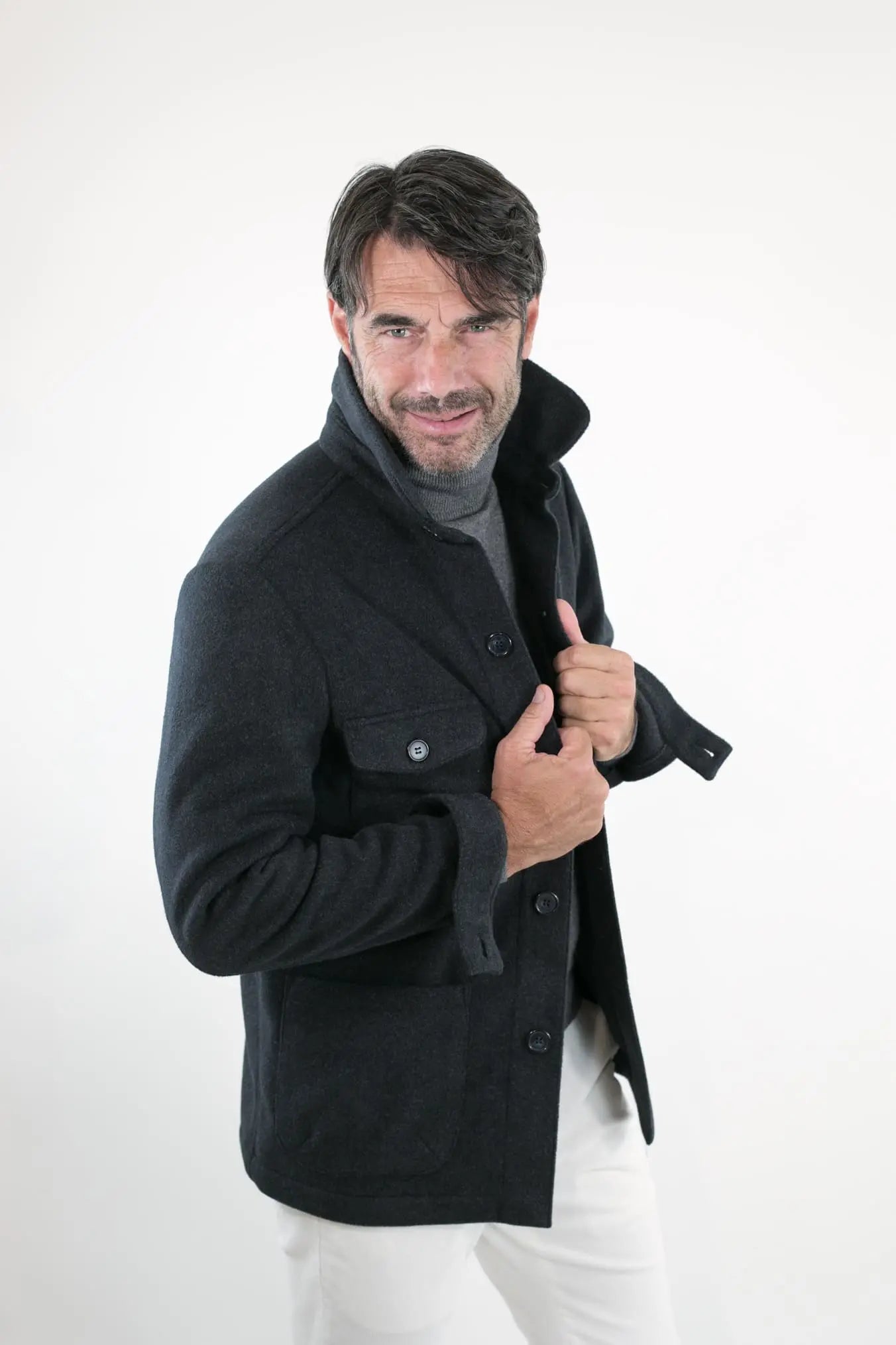 Overshirt Blu - Guarino Store