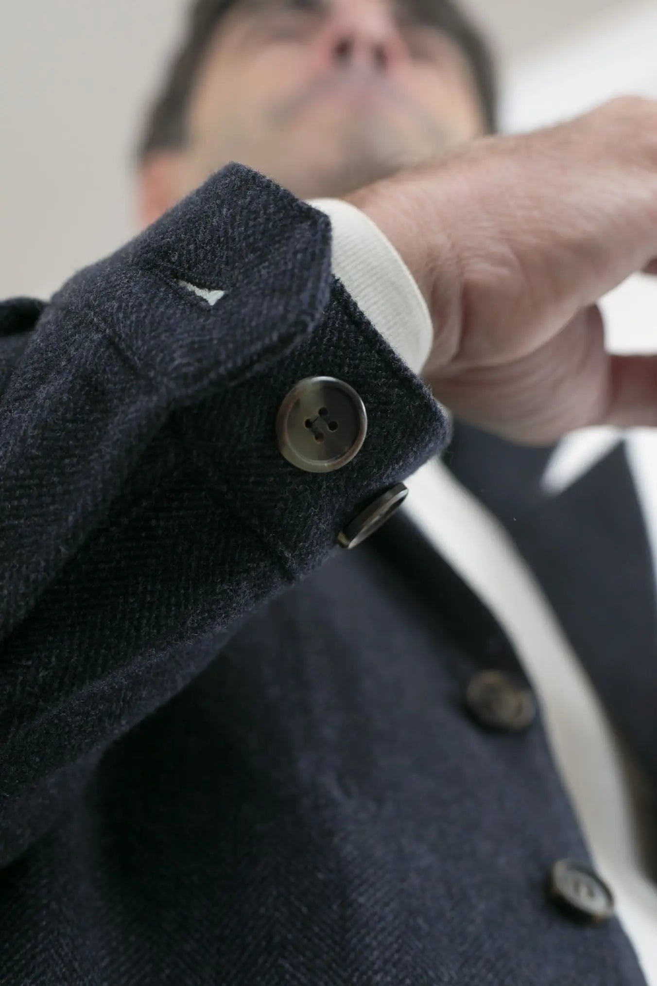 PIETRASALATA Giacca Galles Lana Cashmere Testa di Moro