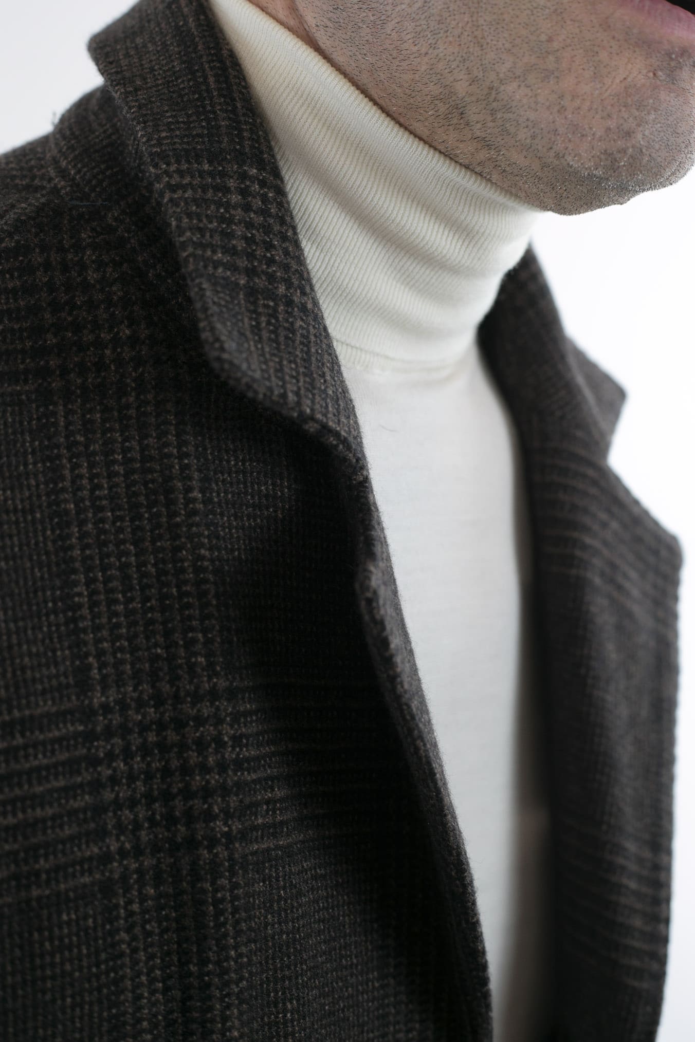 PIETRASALATA Giacca Galles Lana Cashmere Testa di Moro