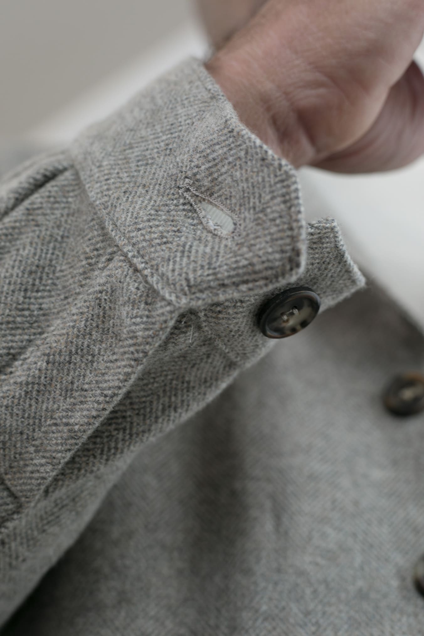 PIETRASALATA Giacca Galles Lana Cashmere Testa di Moro