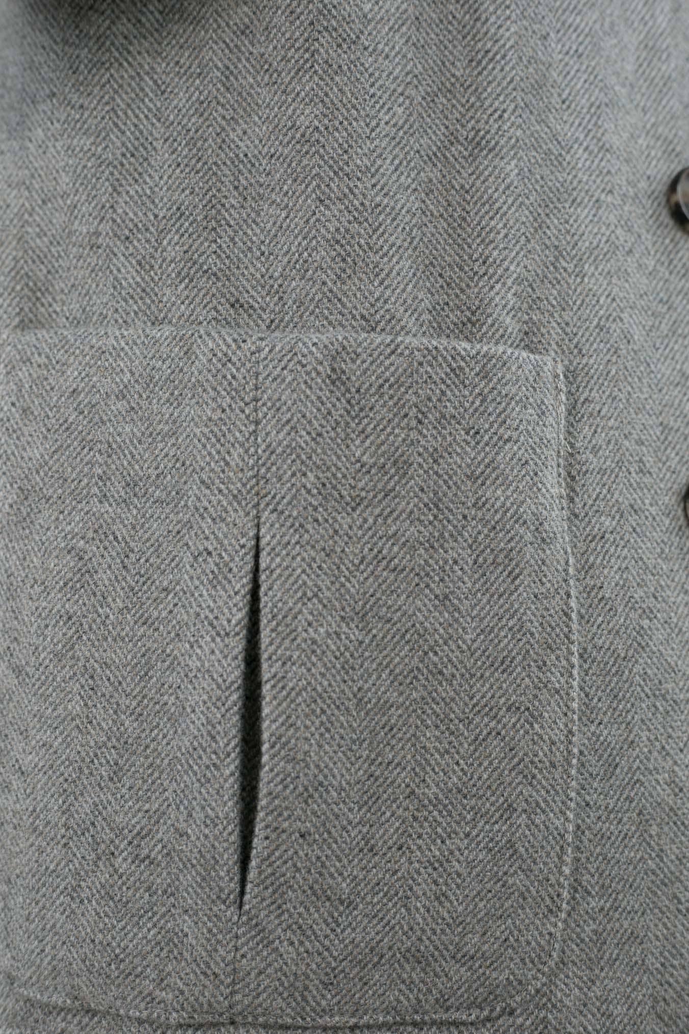 PIETRASALATA Giacca Galles Lana Cashmere Testa di Moro