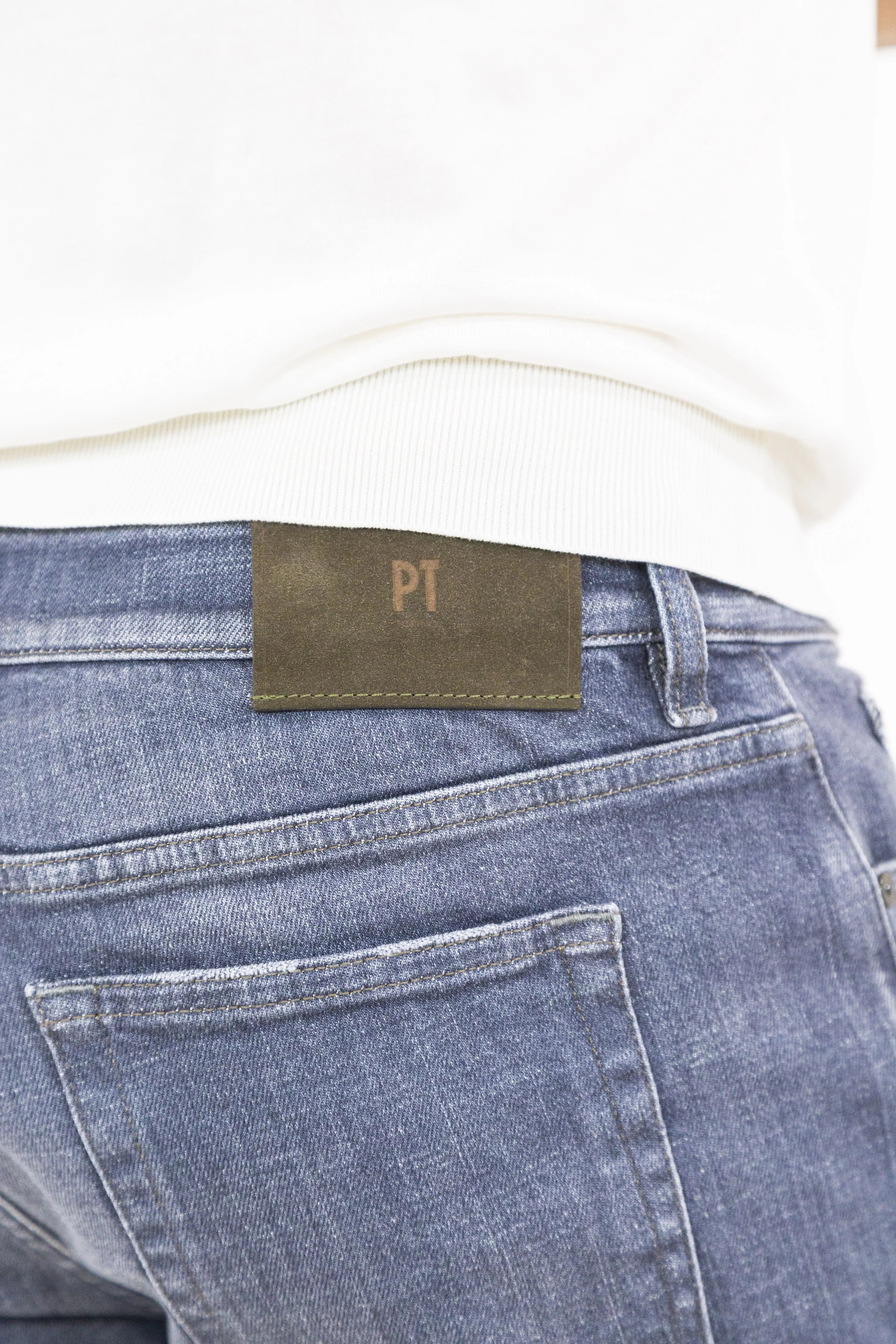 Jeans Denim Grigio Stretch - Guarino Store