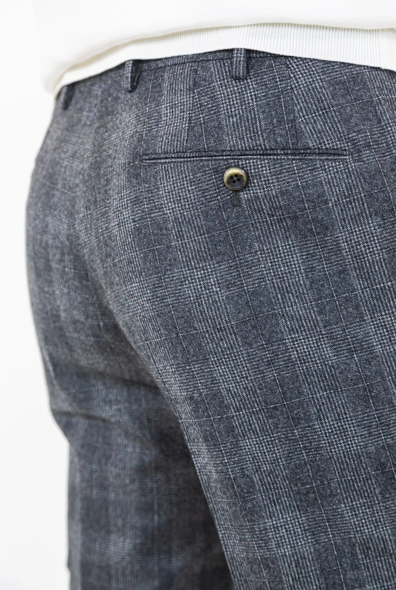 Pantaloni Principe di Galles Grigio - Guarino Store