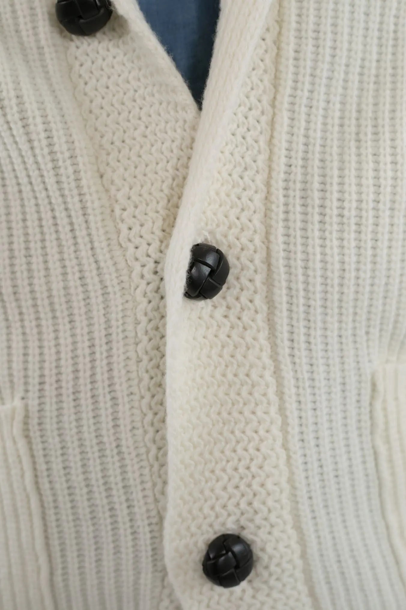CARDIGAN mod.Renegade Steve McQueen '68 col. Bianco - Guarino Store