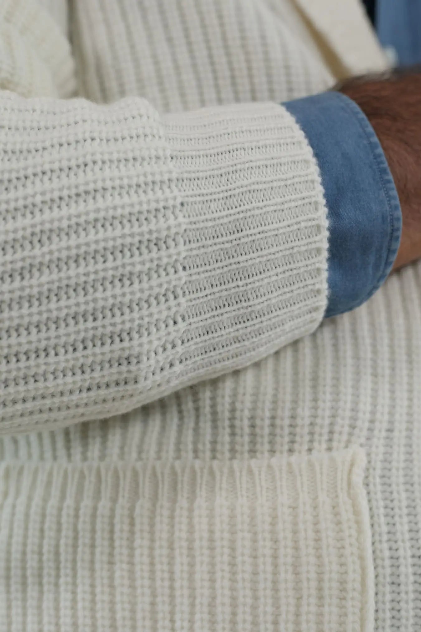 CARDIGAN mod.Renegade Steve McQueen '68 col. Bianco - Guarino Store
