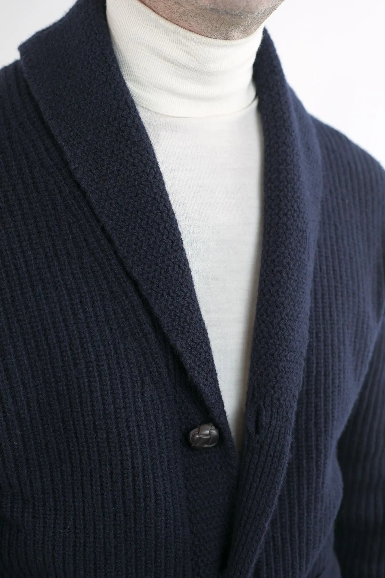RAKKI' Cardigan Renegade Steve McQueen '68 col. Blu Notte