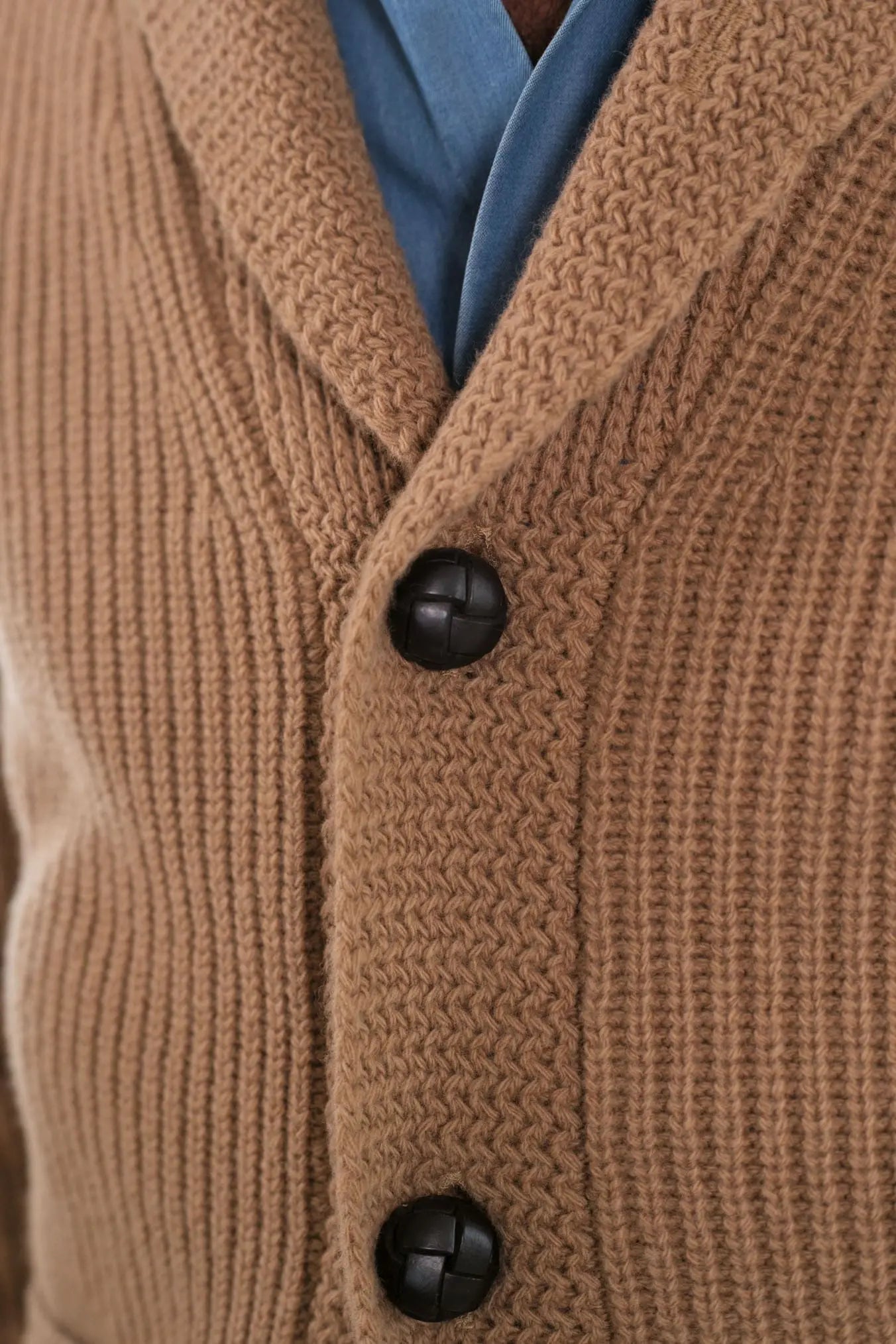 CARDIGAN mod.Renegade Steve McQueen '68 col. Cammello - Guarino Store