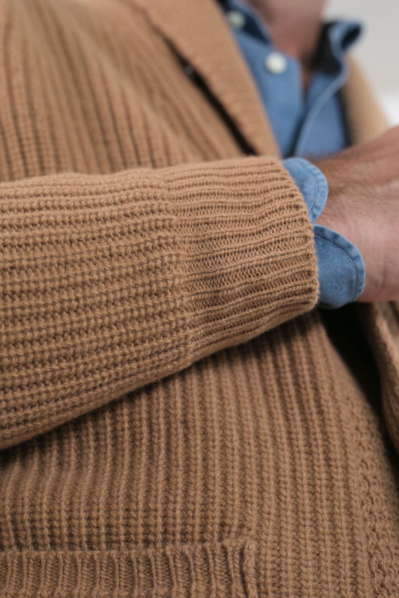 CARDIGAN mod.Renegade Steve McQueen '68 col. Cammello - Guarino Store