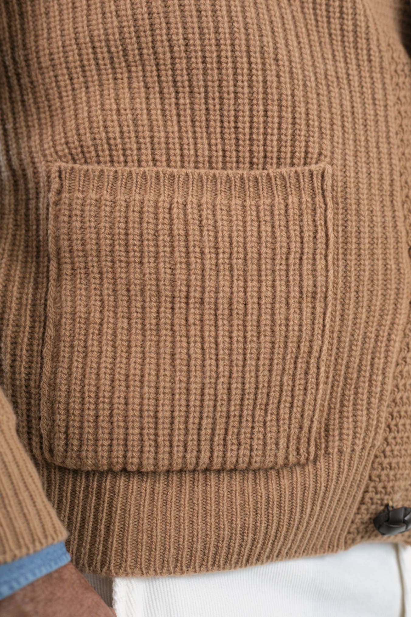 CARDIGAN mod.Renegade Steve McQueen '68 col. Cammello - Guarino Store