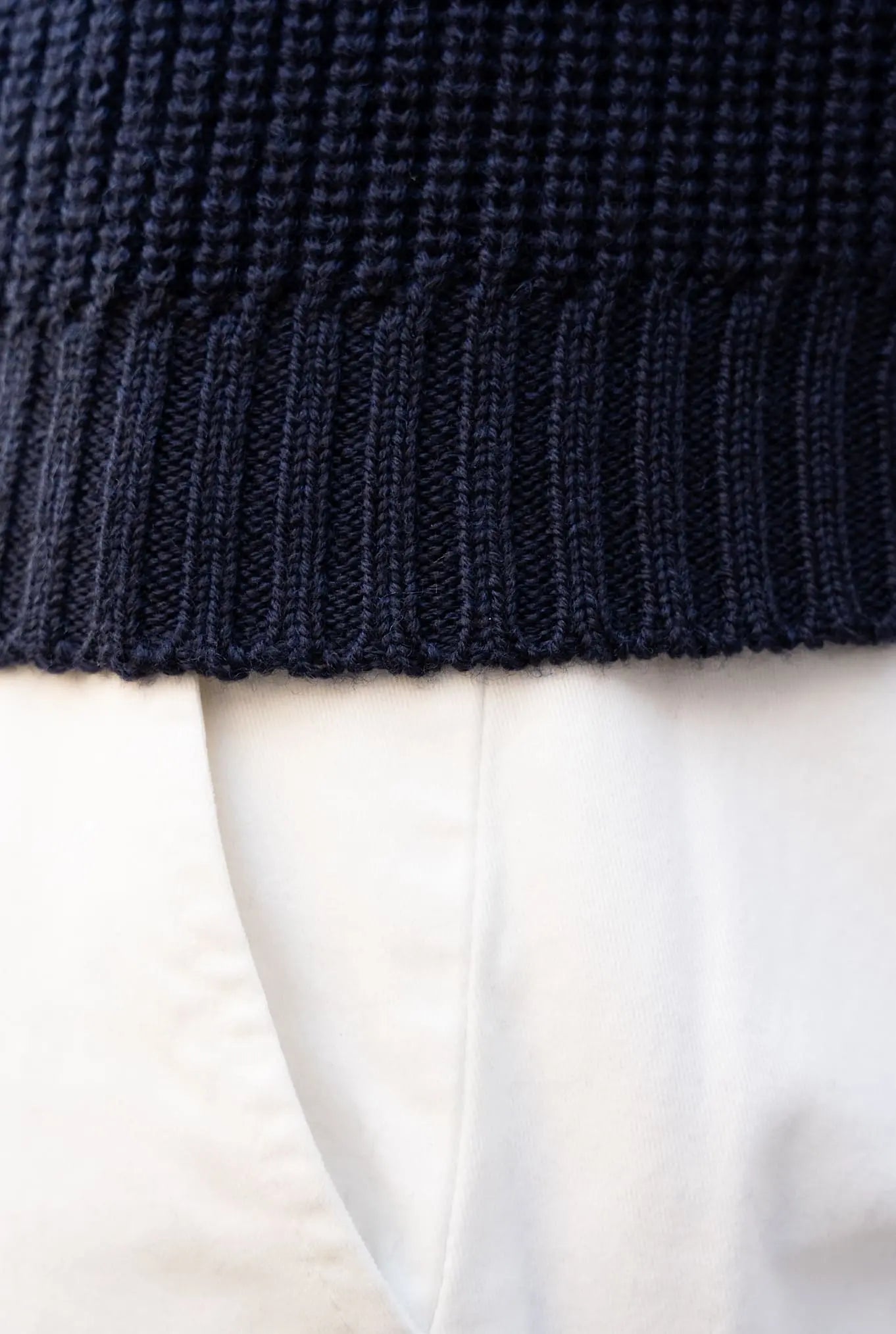 Pullover Collo a Cratere mod. Torn Blu Notte - Guarino Store