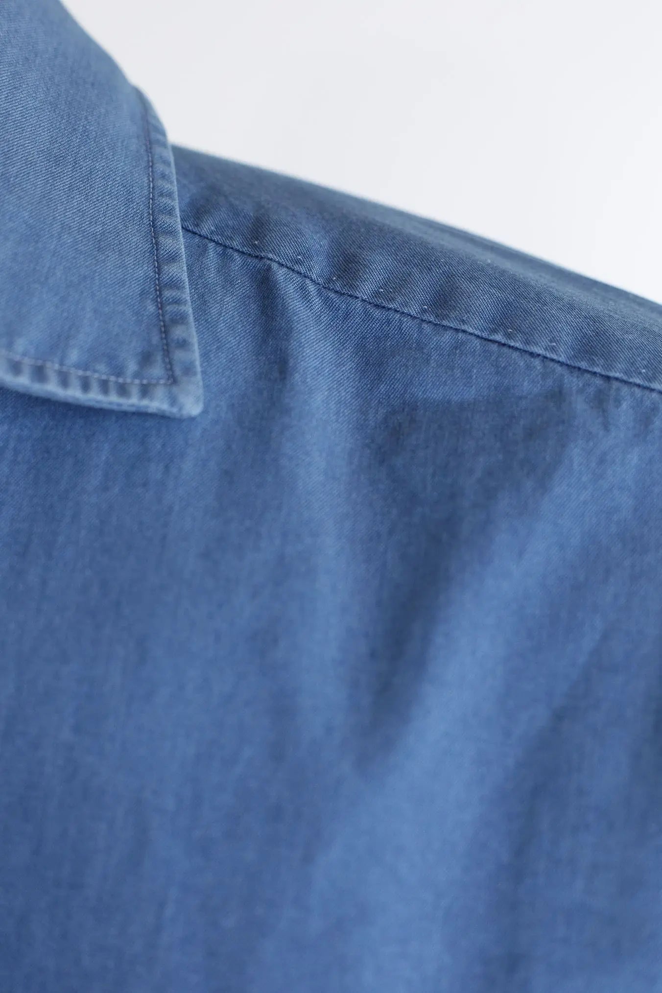 Camicia Denim Chiaro 10 Passaggi a Mano - Guarino Store