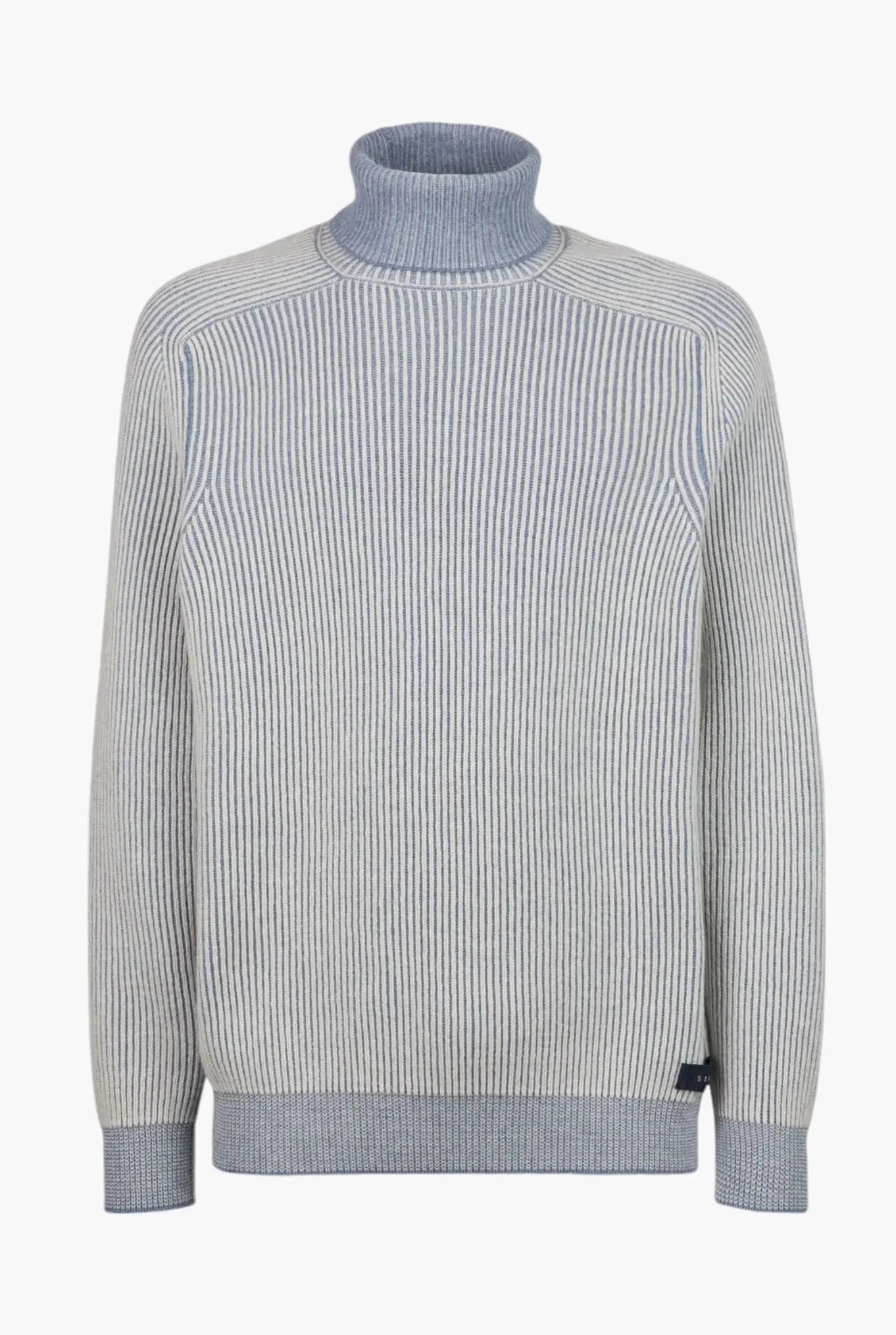 SEASE Dolcevita Reversibile Dinghy Roll Cashmere Azzurro Polvere