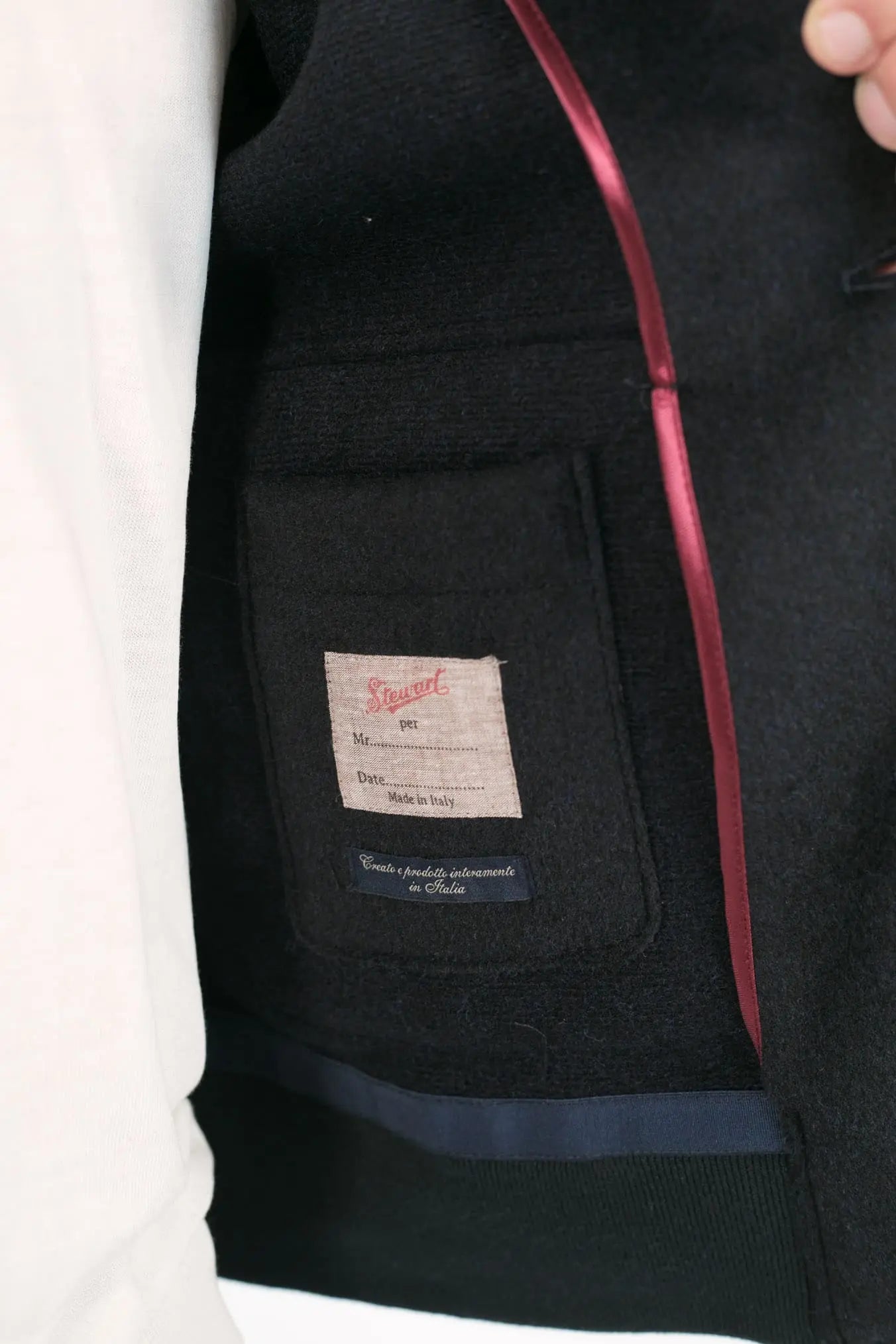 STEWART Giubbotto in Panno Blu