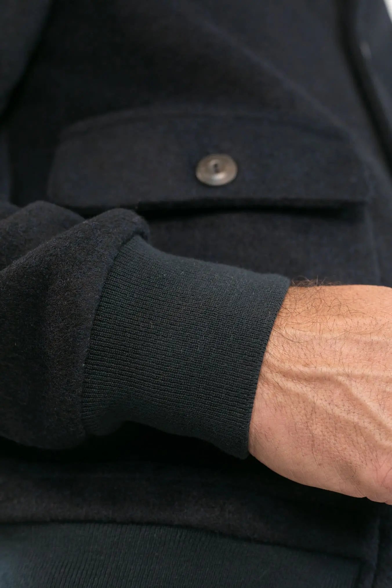 STEWART Giubbotto in Panno Blu