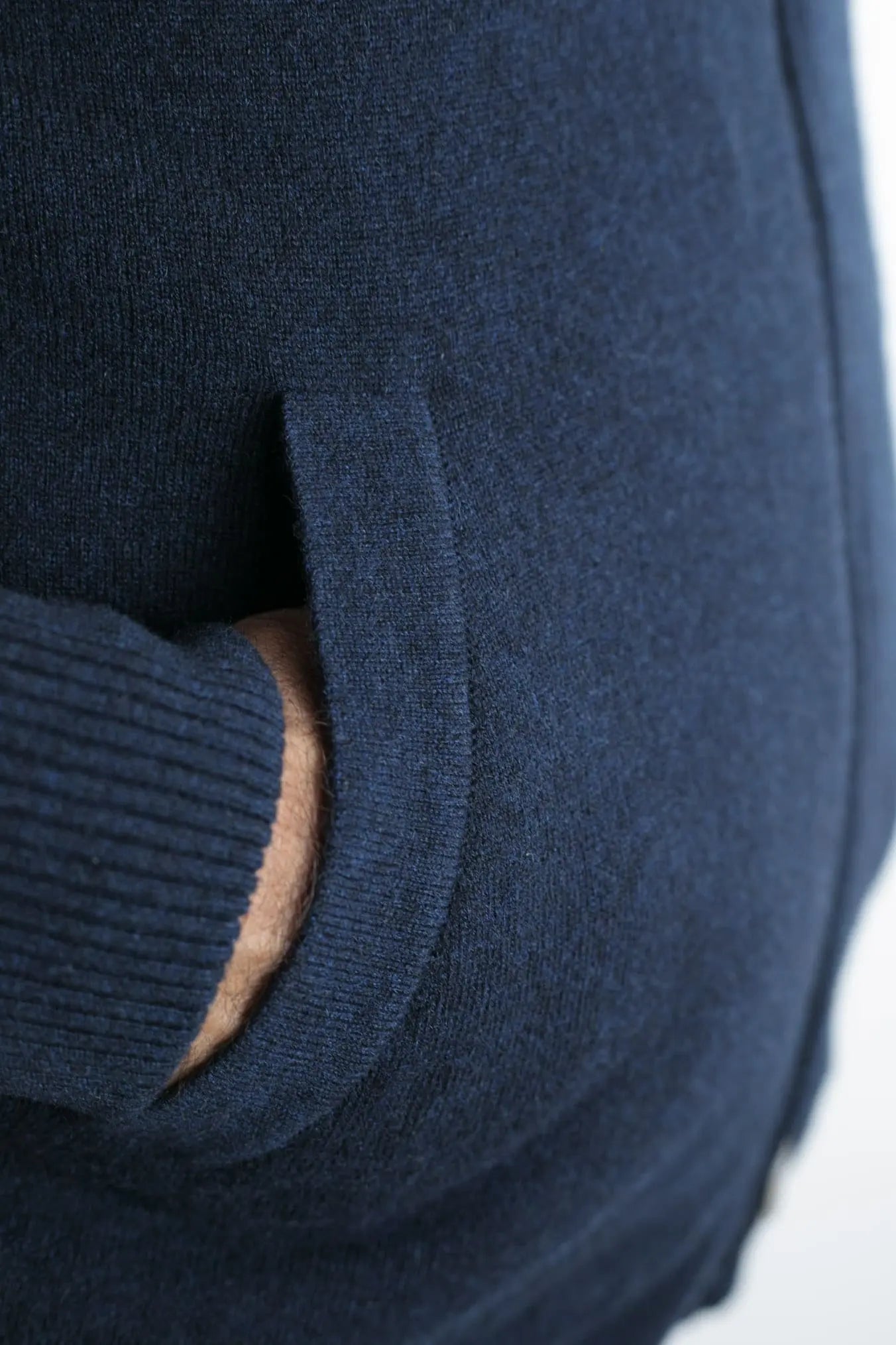 Giubbotto Cashmere Castorino Blu - Guarino Store