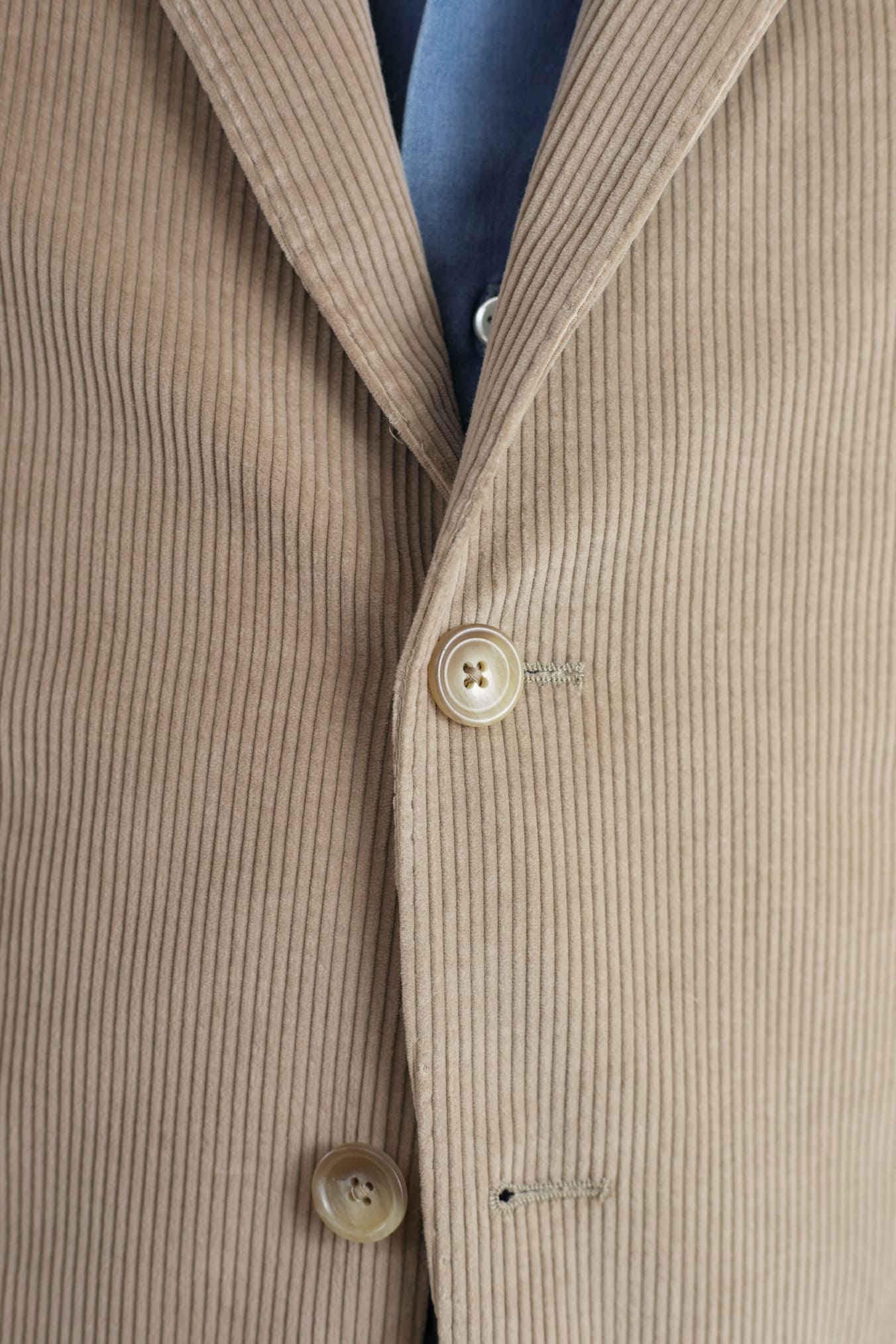 Giacca a Coste di Velluto Beige - Guarino Store