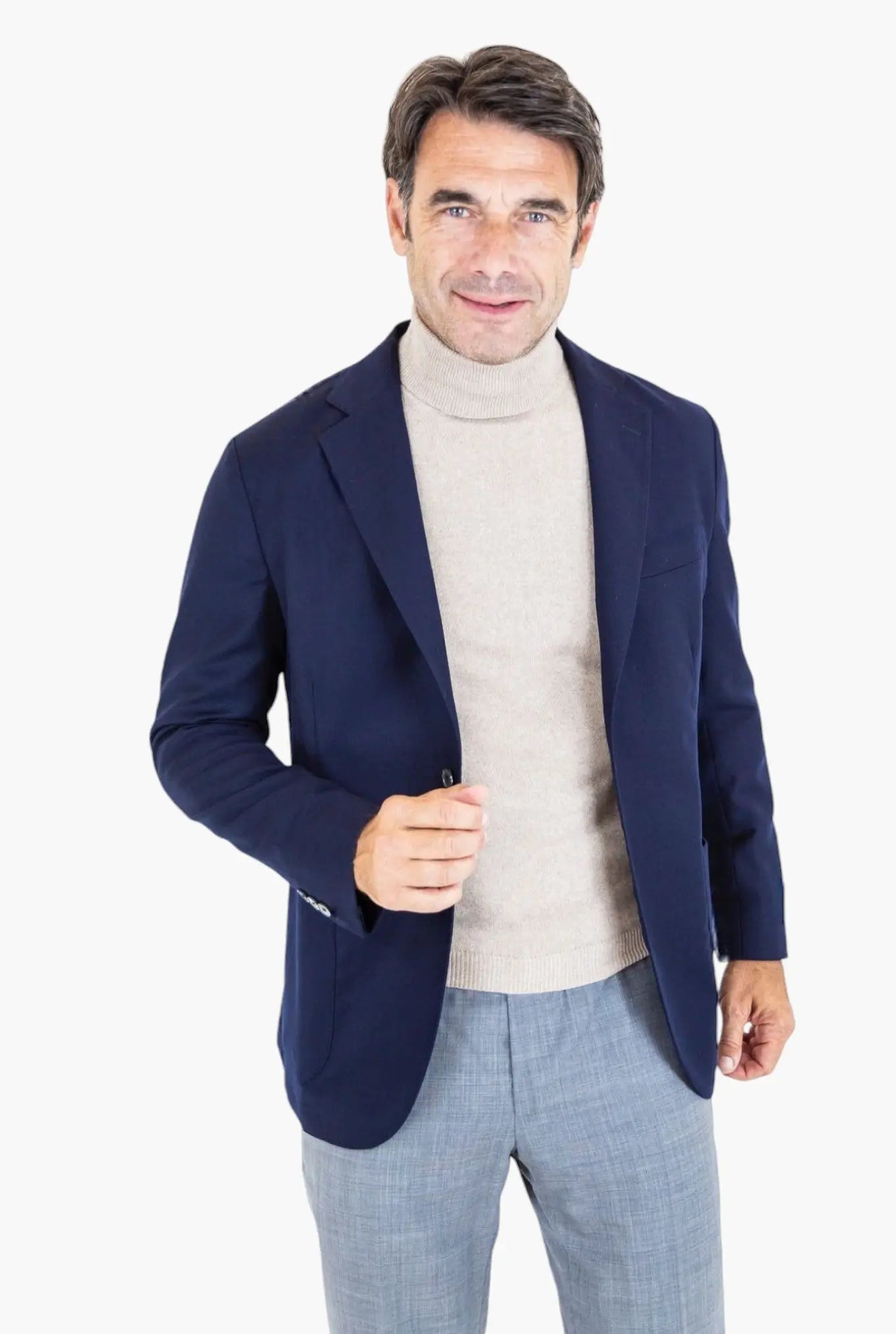 Giacca Zero Gravity Lana Blu - Guarino Store