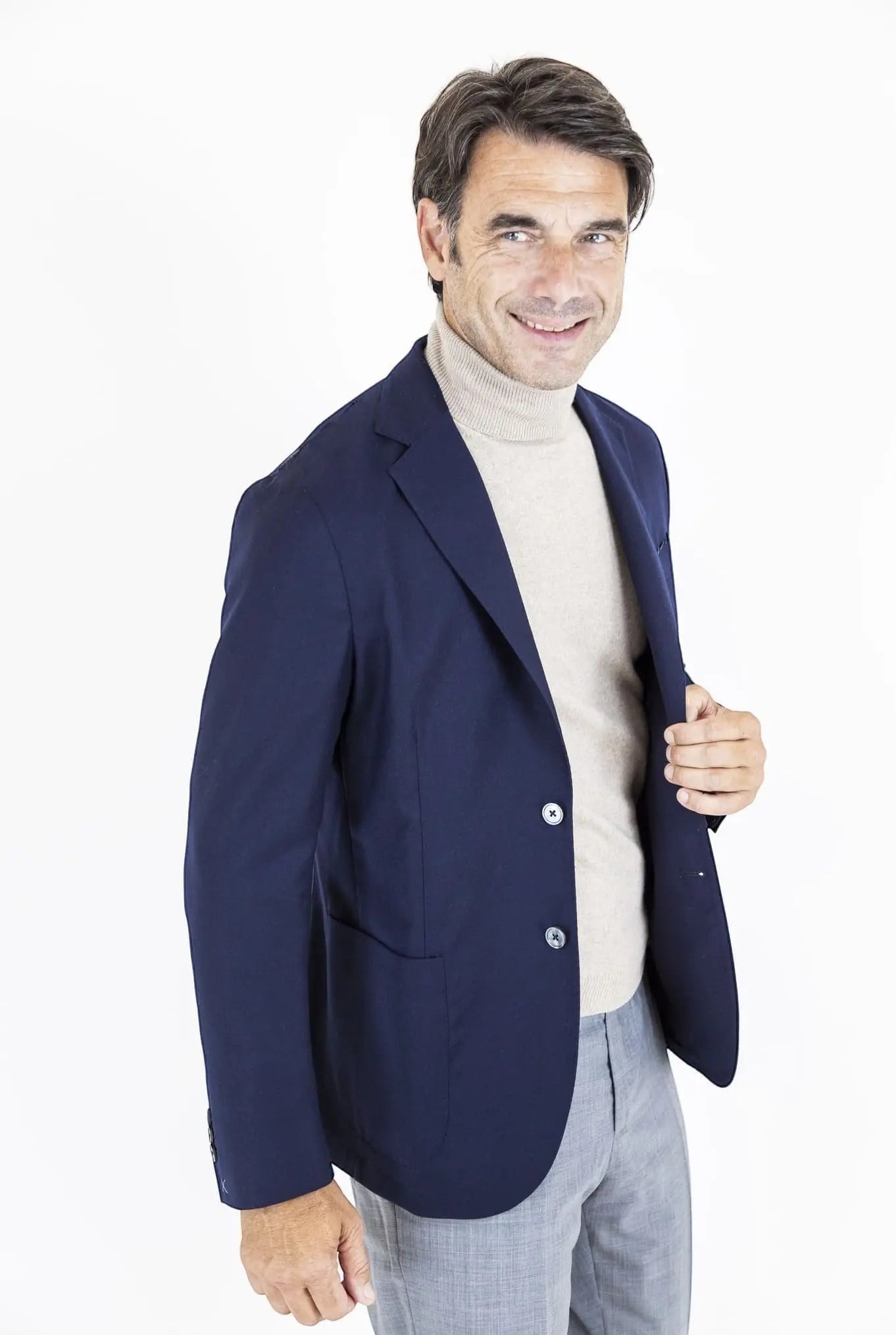 Giacca Zero Gravity Lana Blu - Guarino Store