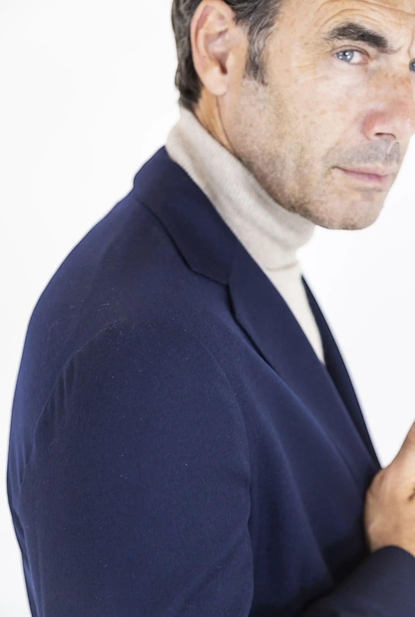 Giacca Zero Gravity Lana Blu - Guarino Store