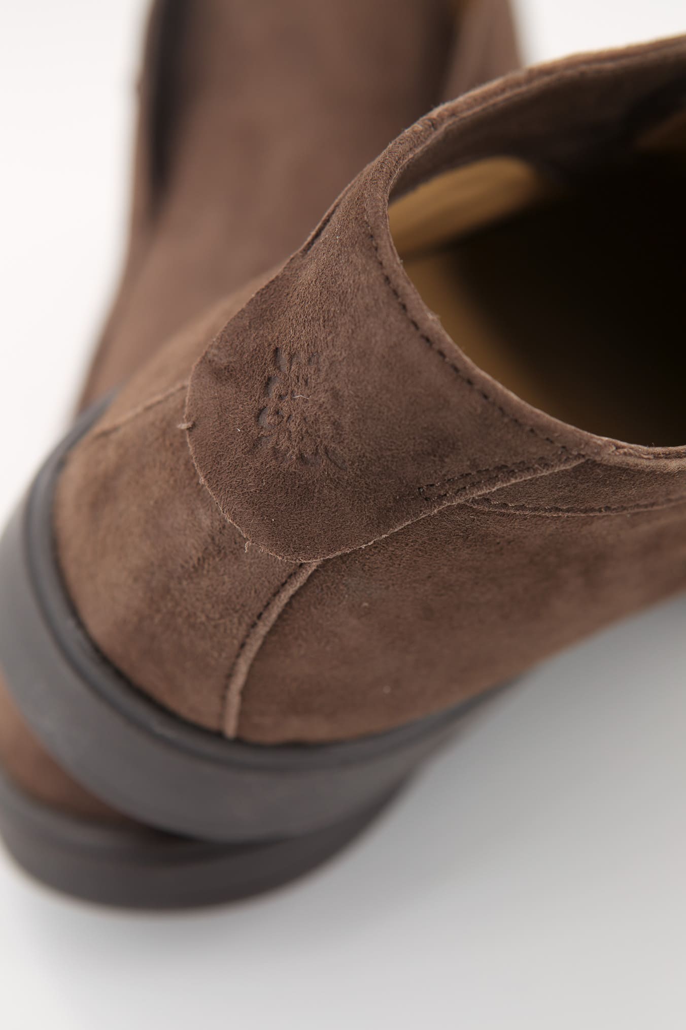 ANDREA VENTURA Polacchine "GMT Nuvolari" Slip On Suede Marrone