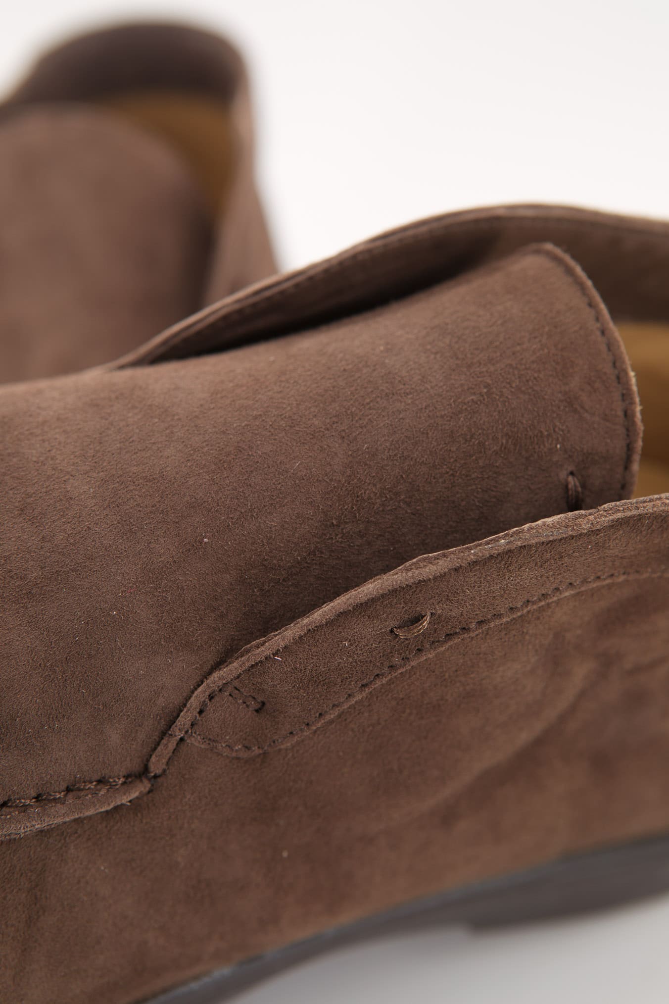 ANDREA VENTURA Polacchine "GMT Nuvolari" Slip On Suede Marrone