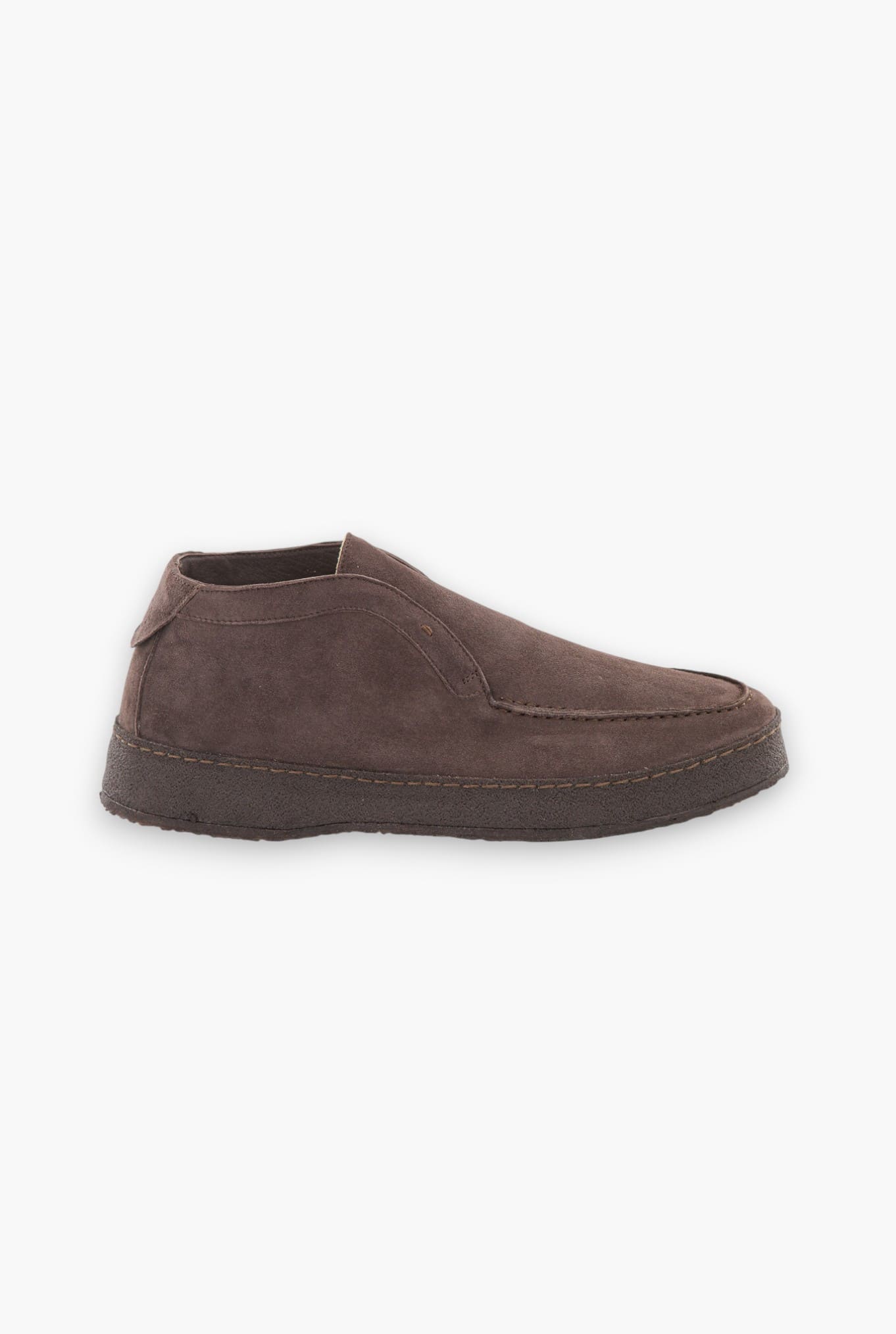 ANDREA VENTURA Polacchine "Psyche Nuvolari" Slip On Suede Marrone