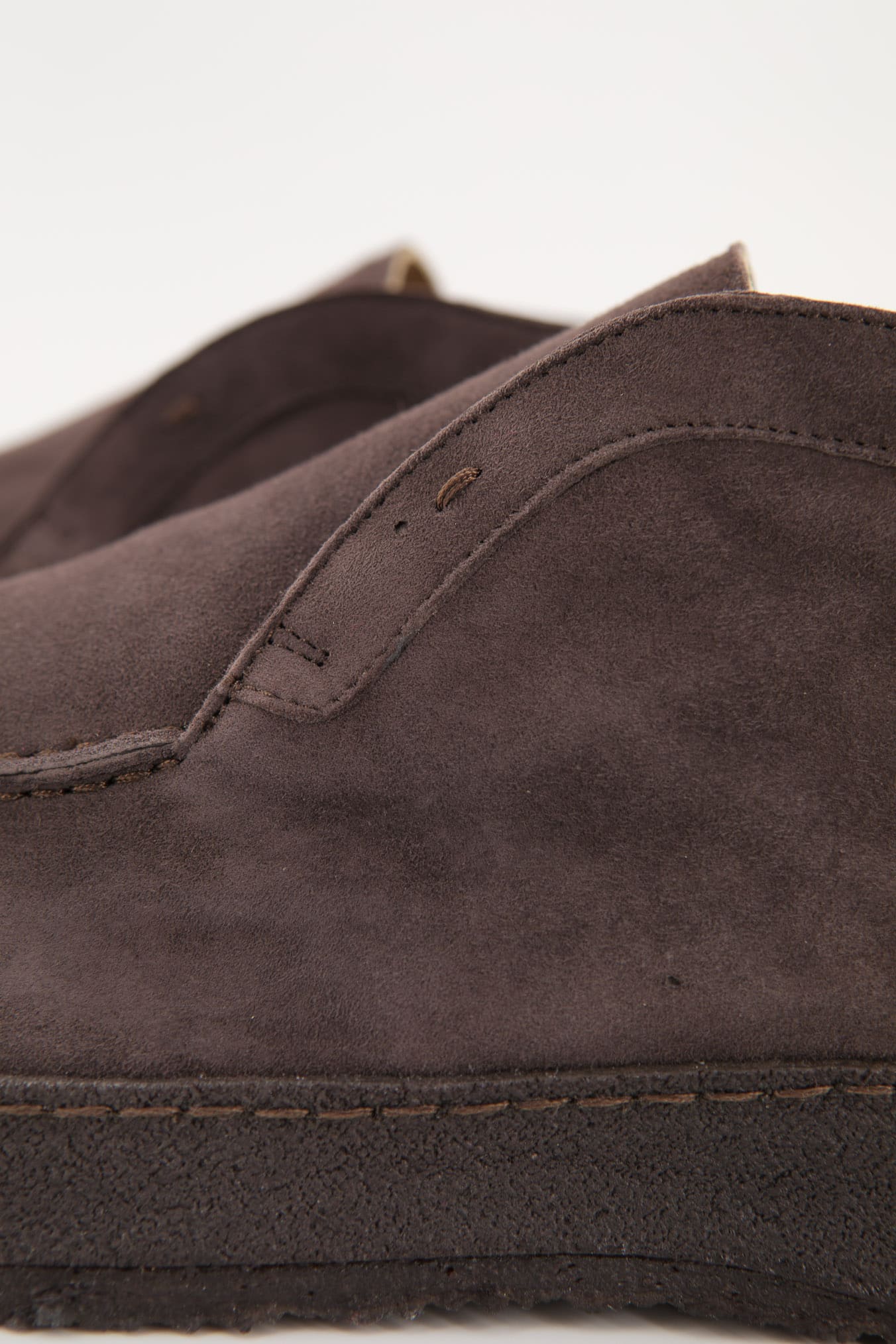 ANDREA VENTURA Polacchine "Psyche Nuvolari" Slip On Suede Marrone