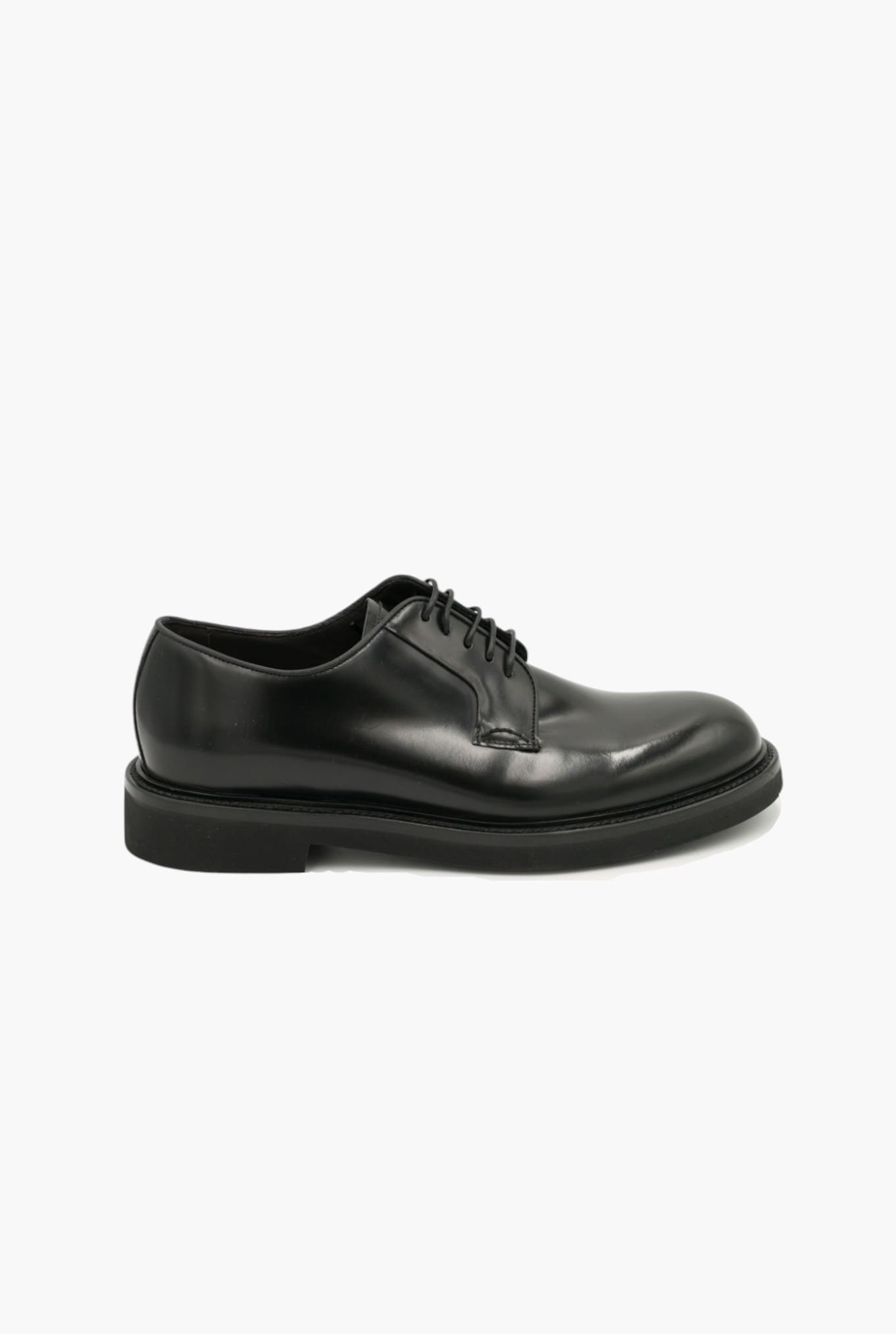 BARRETT Scarpa Derby Pelle Nera Guarino Store - Main Image