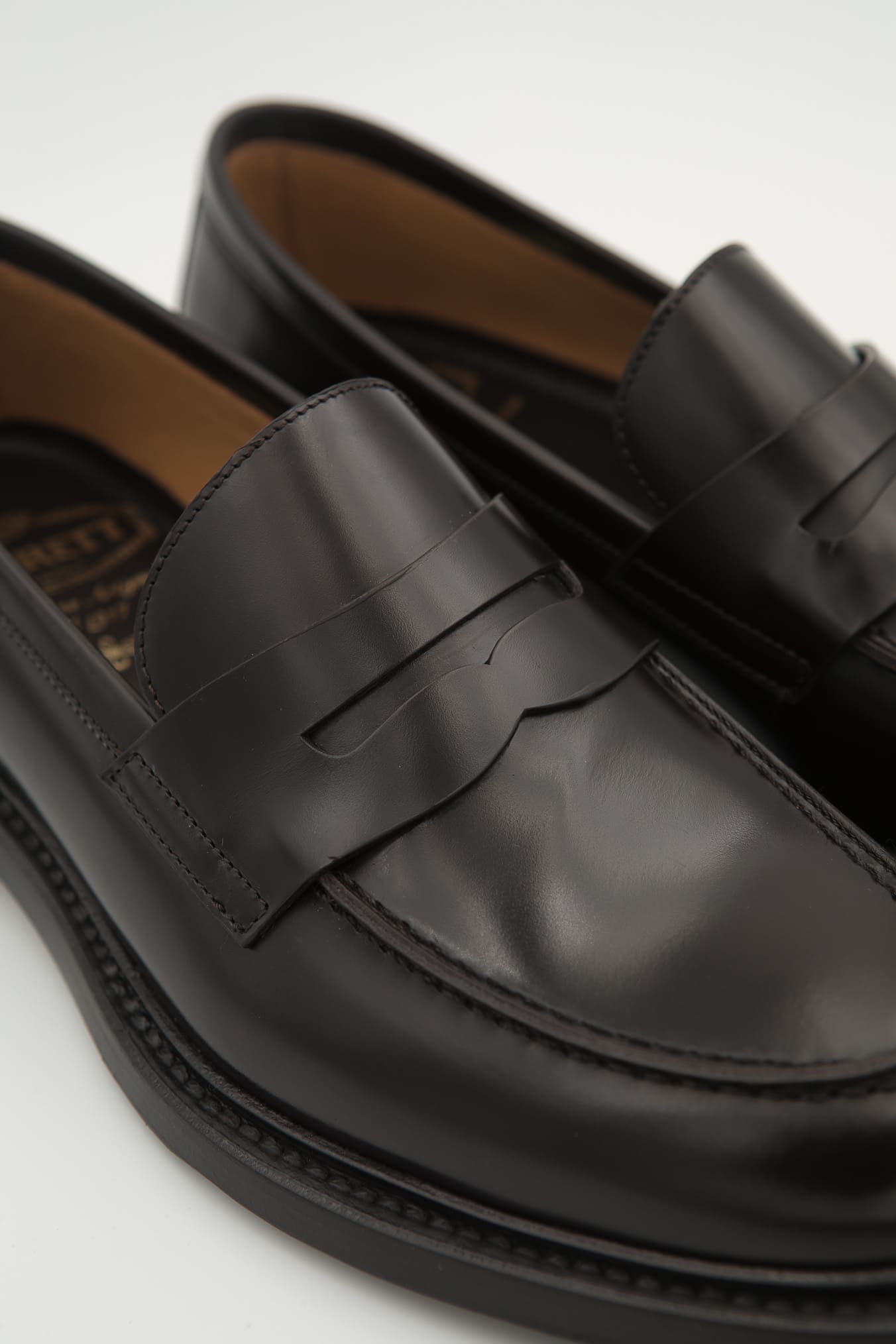 BARRETT Mocassini College Pelle Ebano