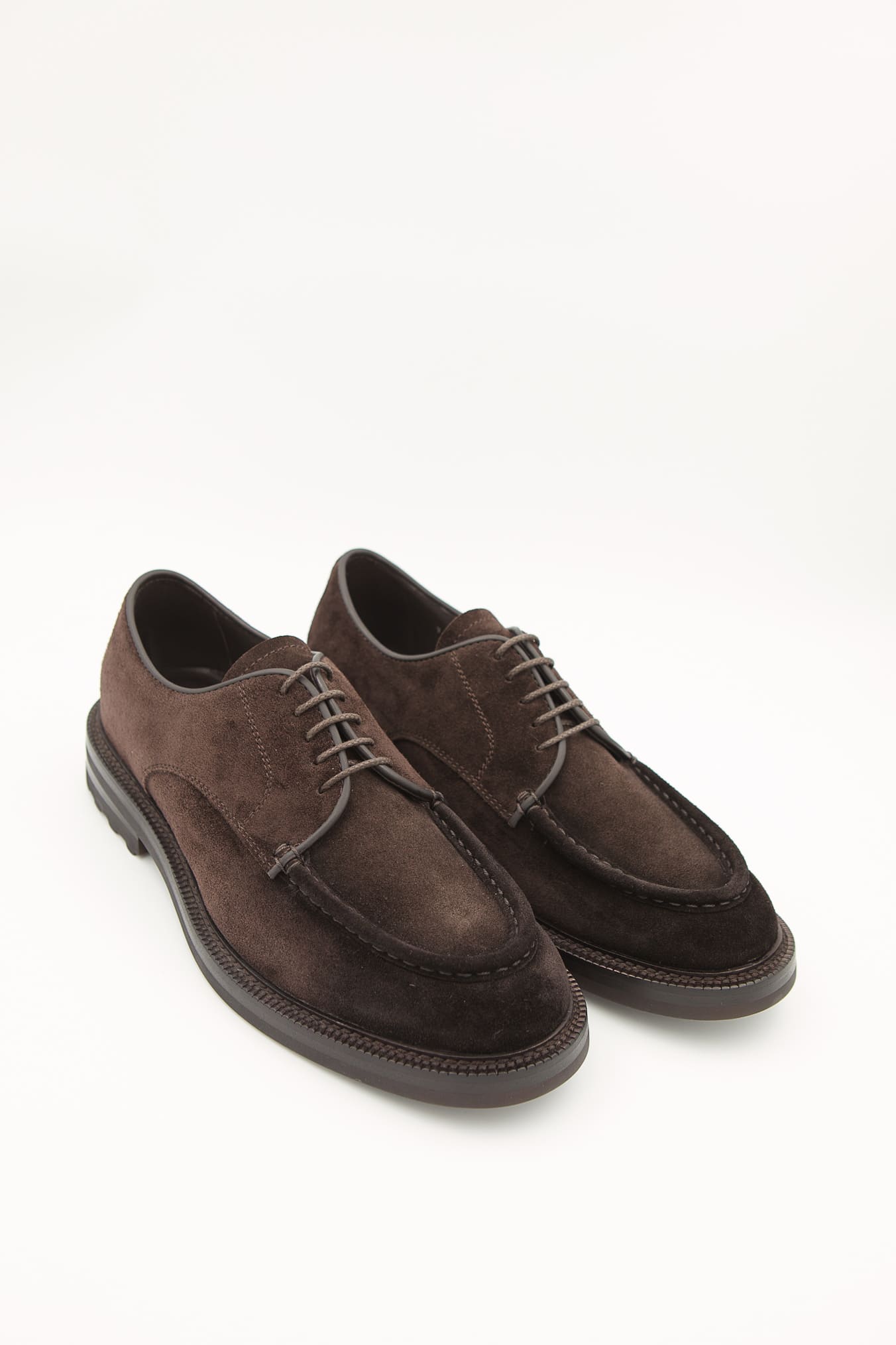 BARRETT Scarpe Derby Suede Testa di Moro