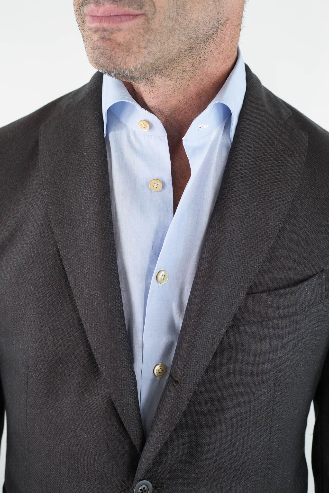 BOGLIOLI Giacca "K-Jacket" Hopsack Lana Testa Moro