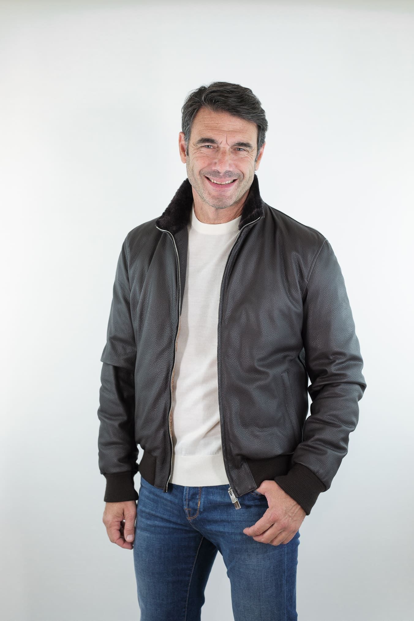 CONTRASTWAY Giubbino Cervo Imbottito Testa Moro