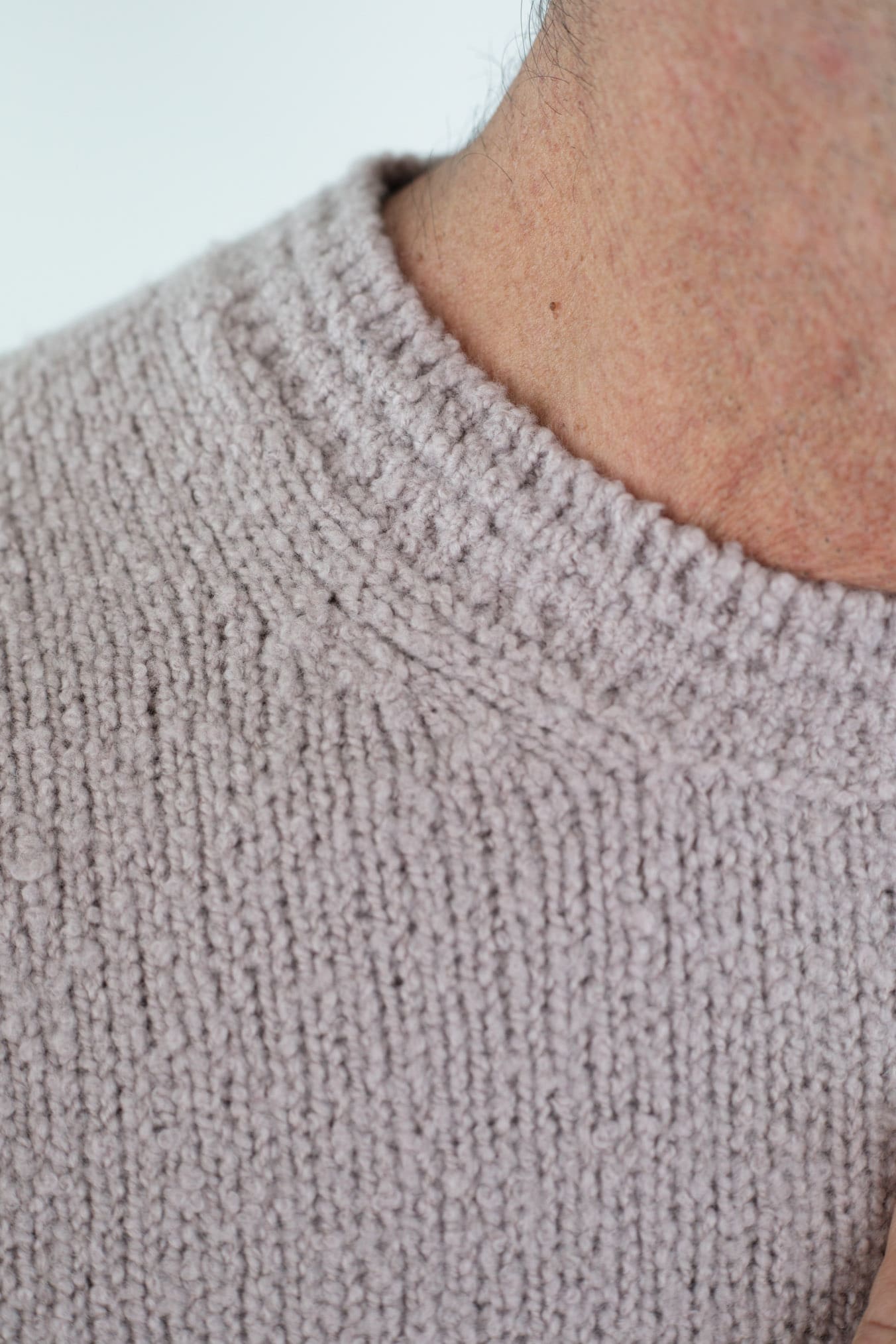 DRUMOHR Girocollo Malfilè Lana Merinos Beige