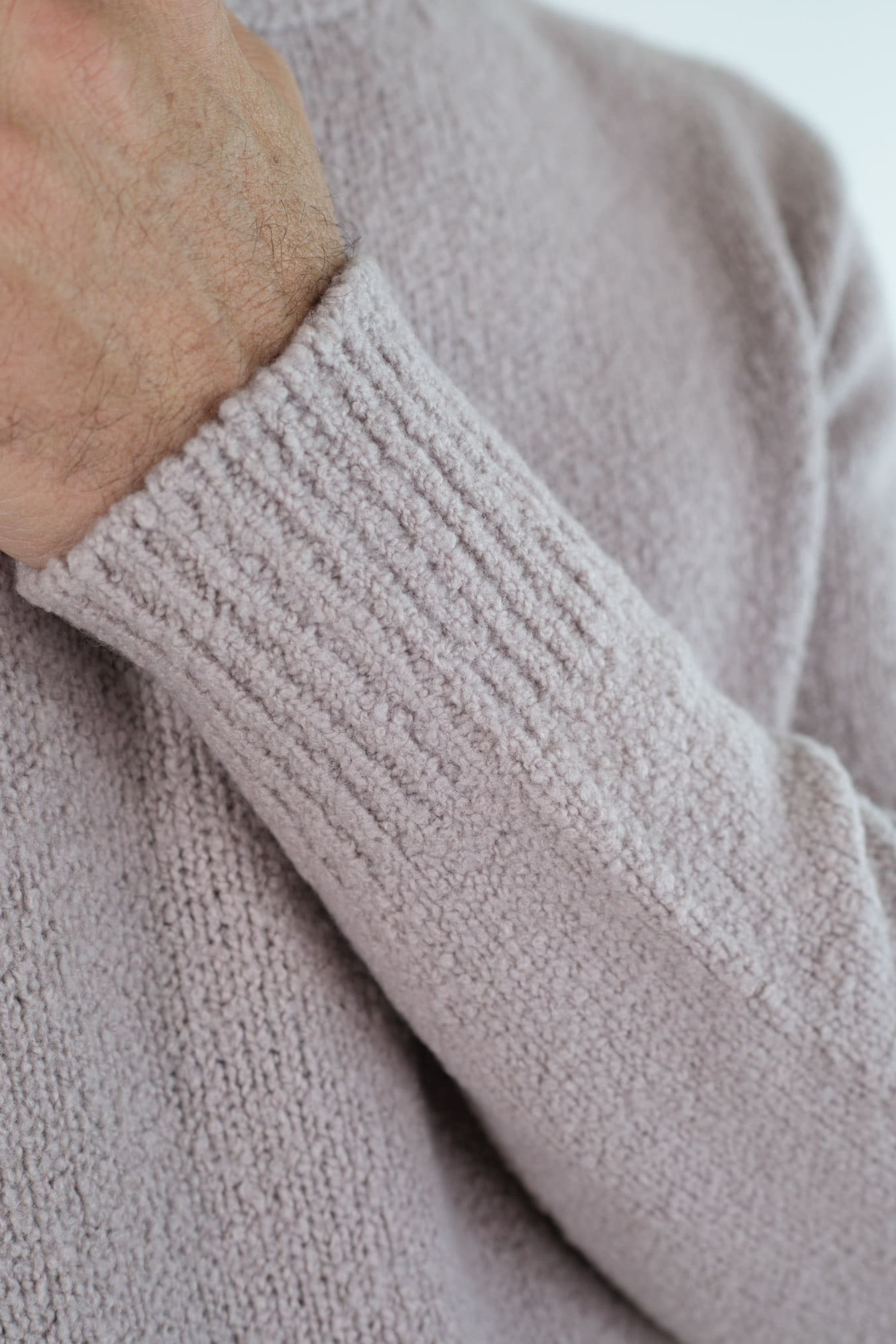 DRUMOHR Girocollo Malfilè Lana Merinos Beige